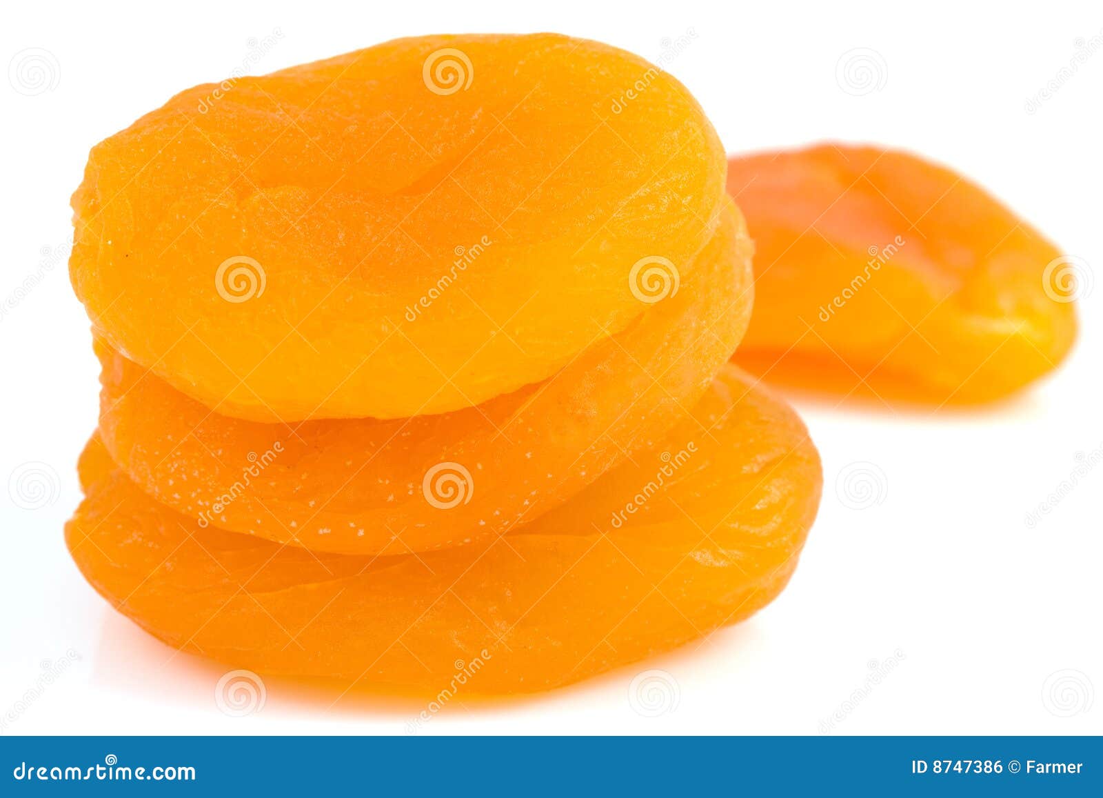Dry apricots stock photo. Image of eating, ripe, protein 8747386