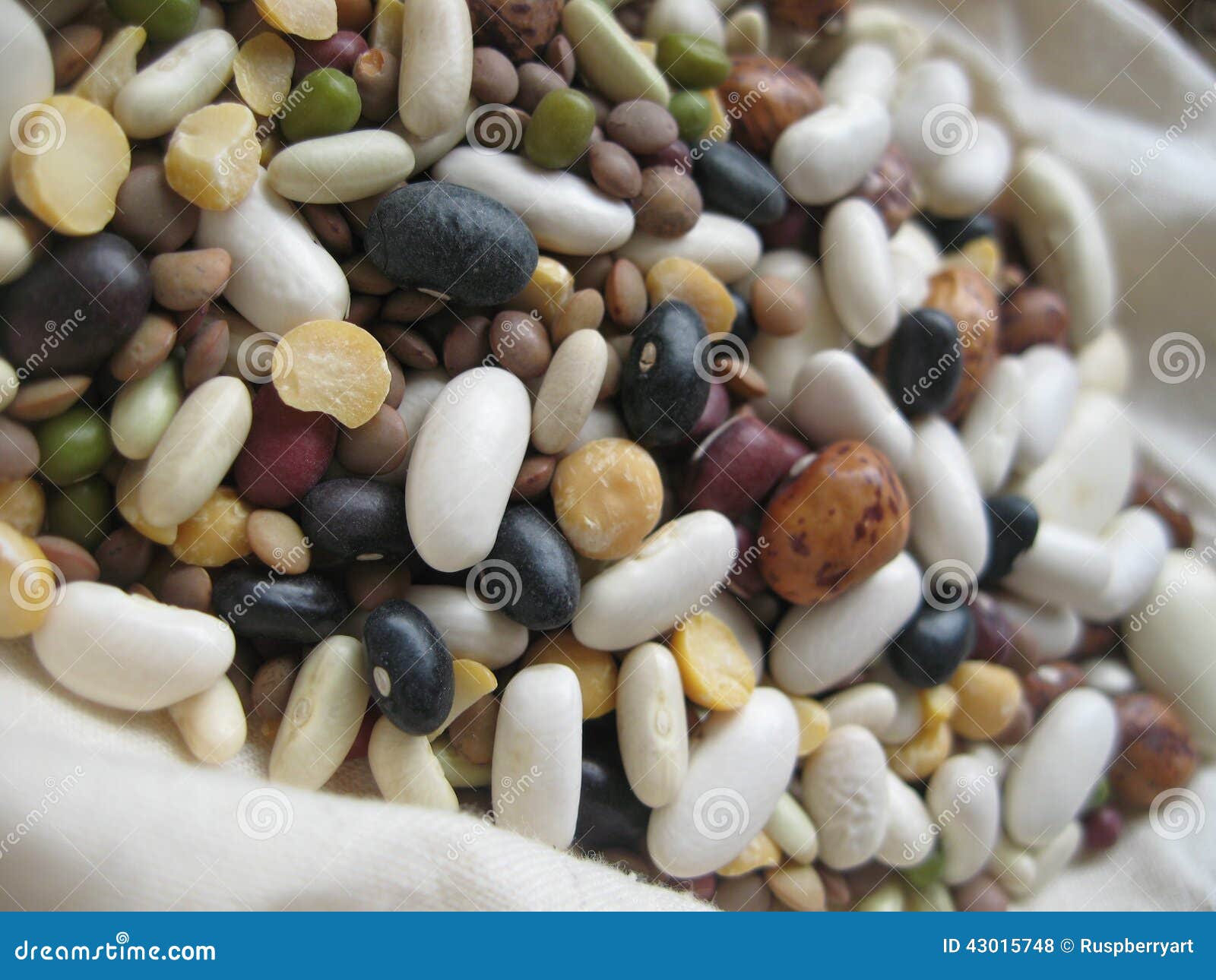 Dry beans mix stock photo. Image of vegetables, kidney 43015748