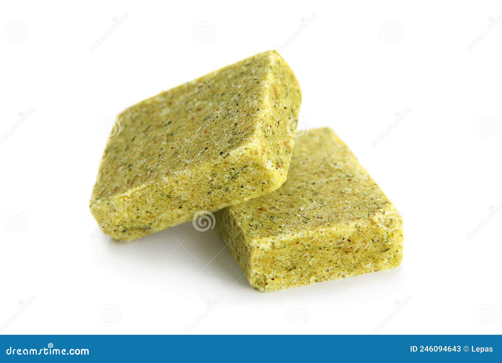 Dry Bouillon Cubes Concentrate Stock Image Image of white, seasoning