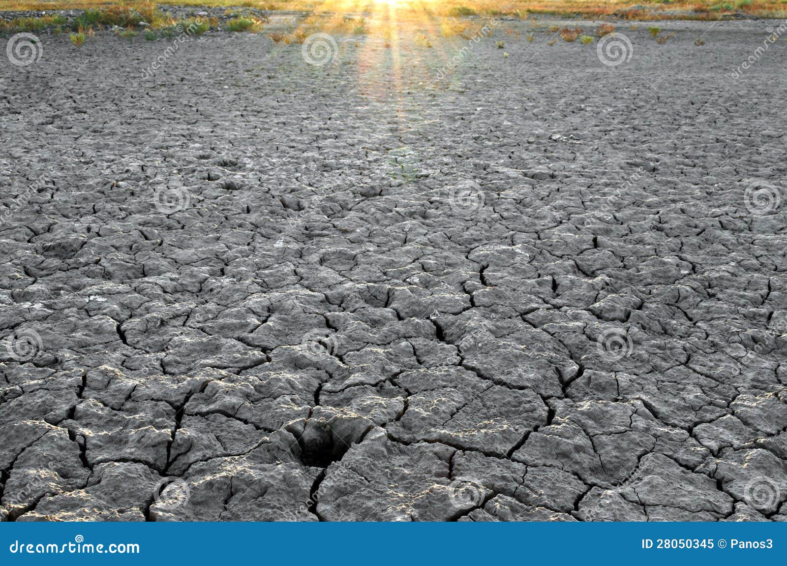 Dry Broken Ground Under Sun Stock Image Image of drought, heat 28050345