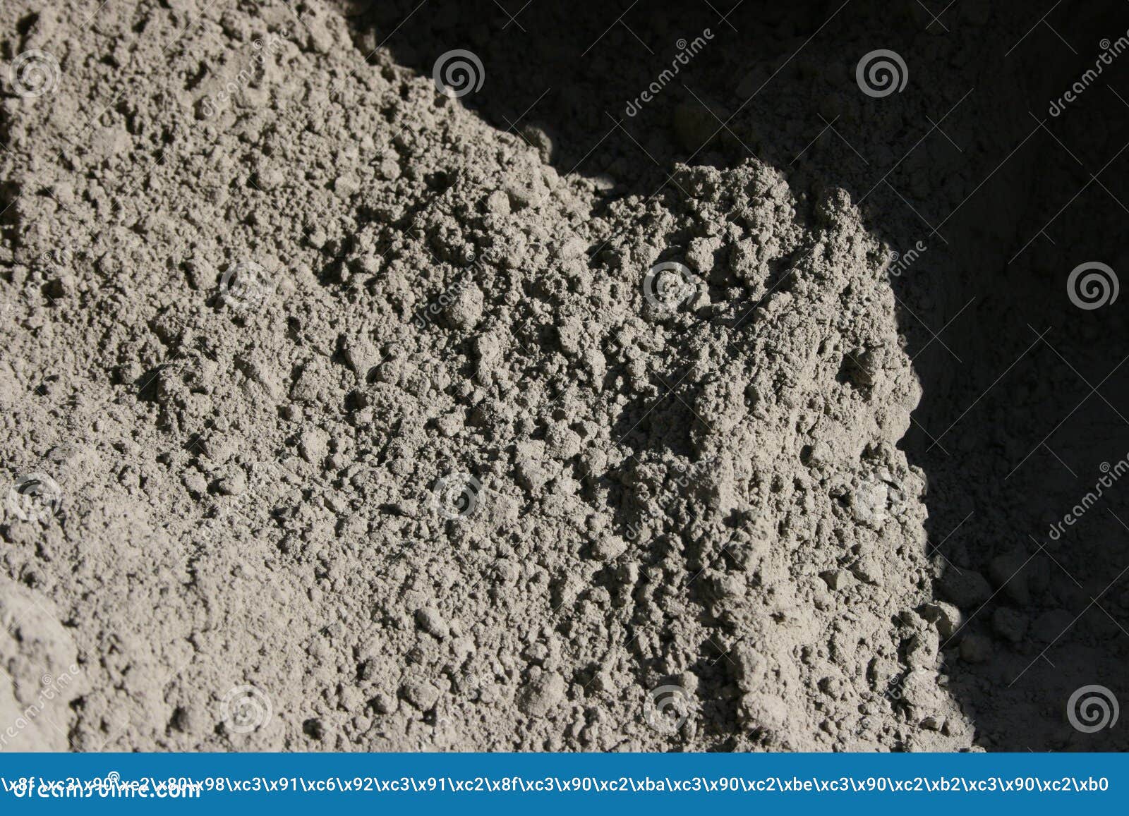 Dry cement stock photo. Image of mixture, brickwork 196596128