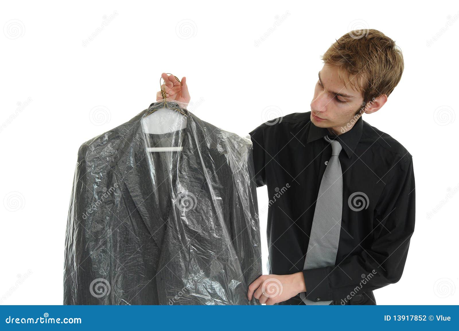 dry cleaned suit