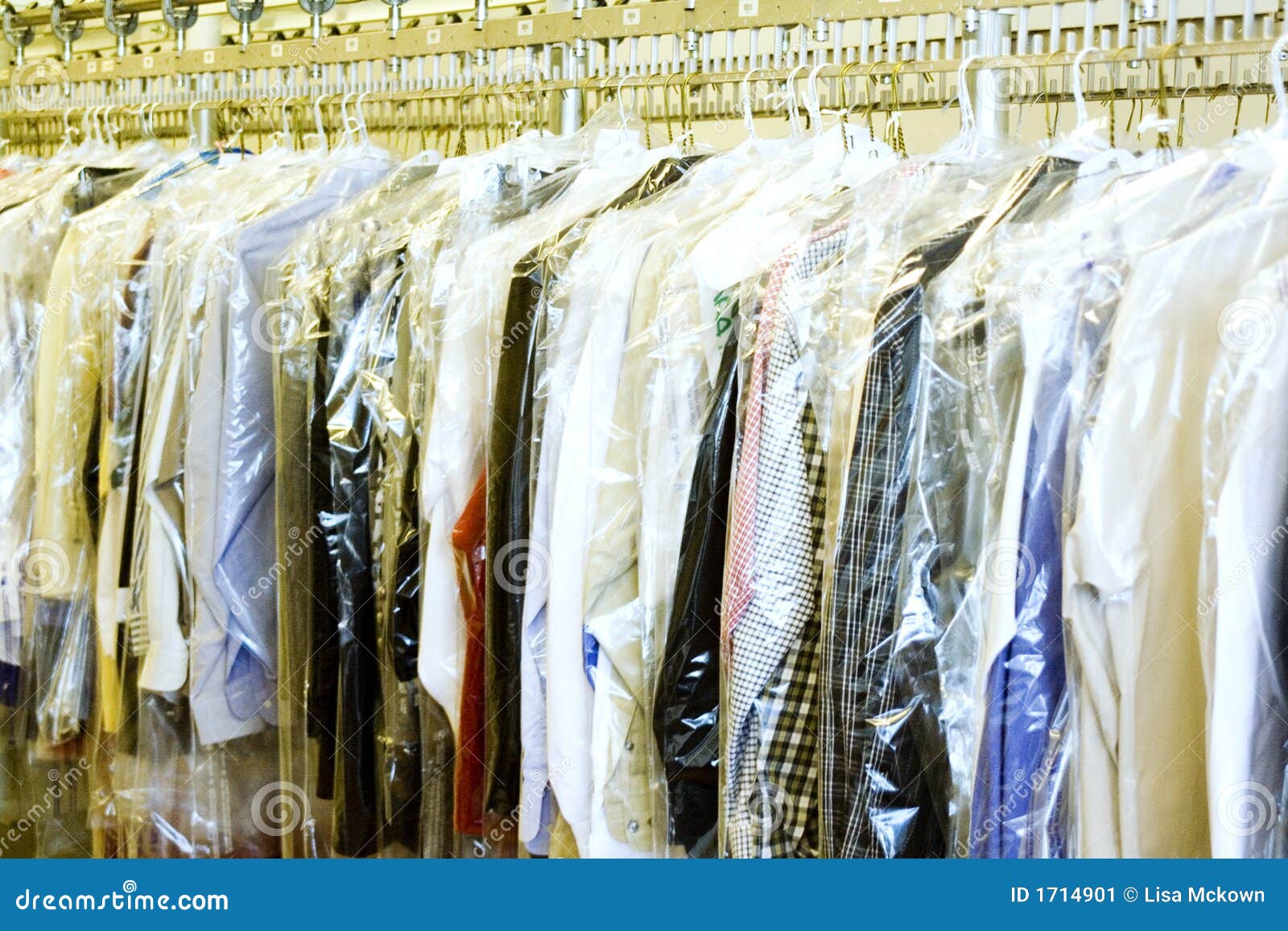 Dry Cleaners Stock Image Image 1714901