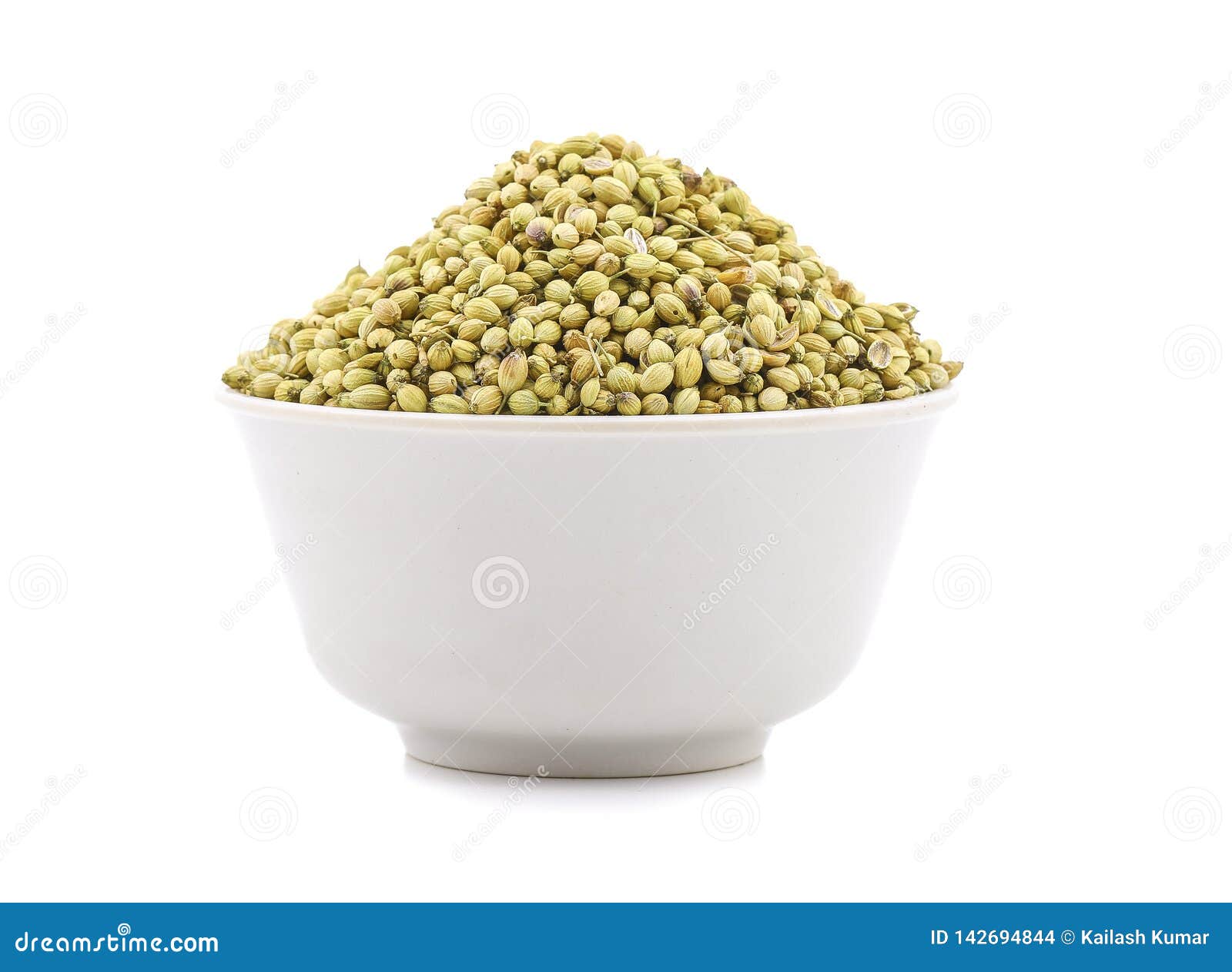 Dry Coriander stock photo. Image of ketumbar, horizontal 142694844