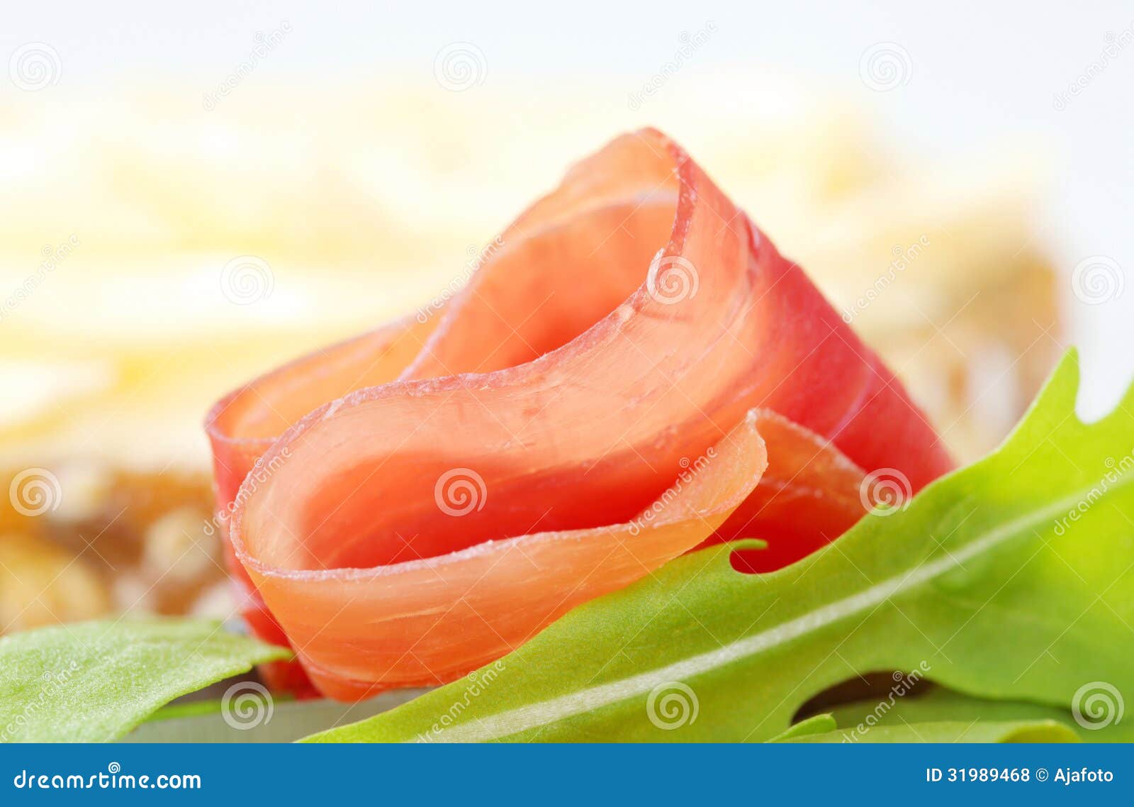 Drycured ham stock photo. Image of cold, appetizer, black 31989468