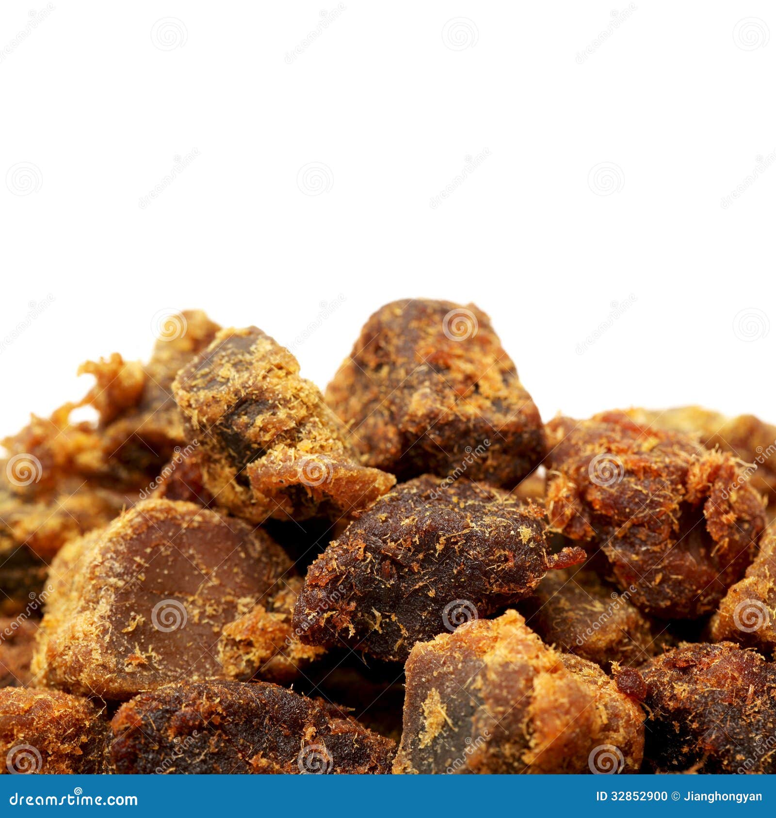 Dry curry beef jerky stock photo. Image of large, objects 32852900