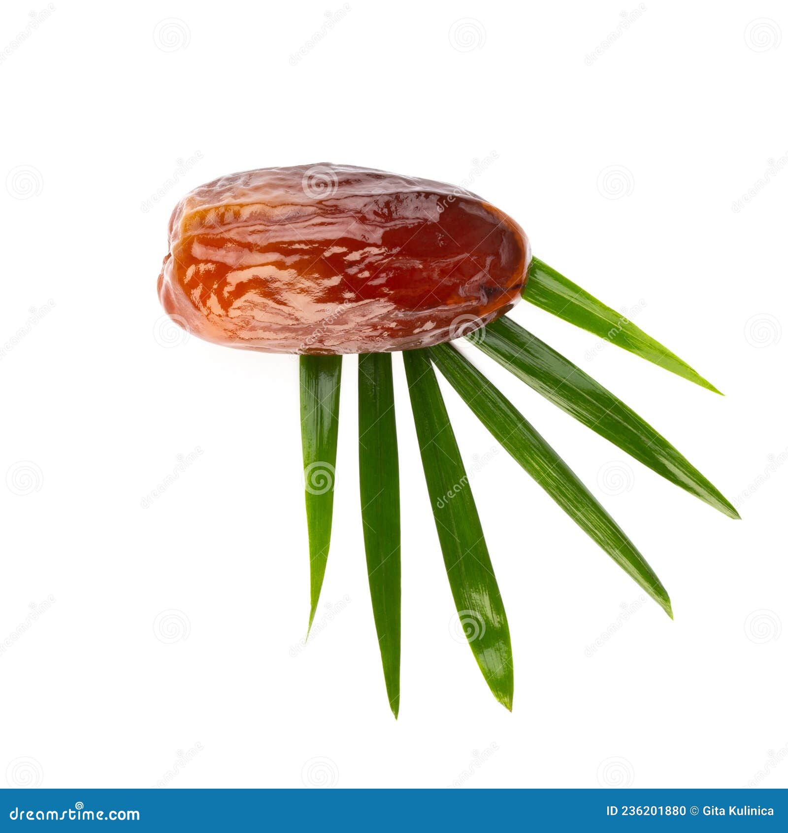 Dry Dates Isolated on White Background. Top View Stock Photo Image of