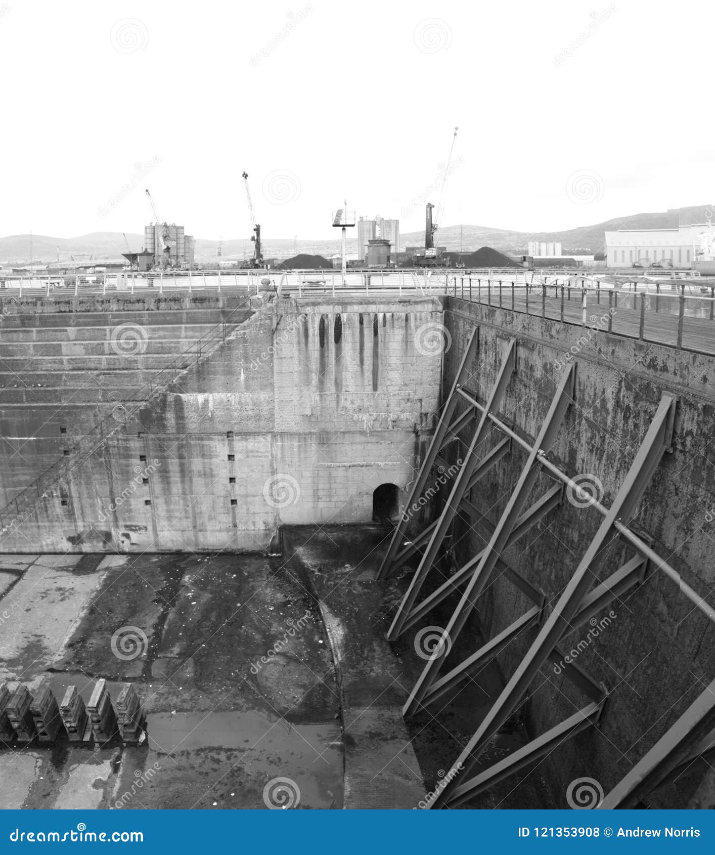 Titanic Dry Dock stock photo. Image of construction - 121353908
