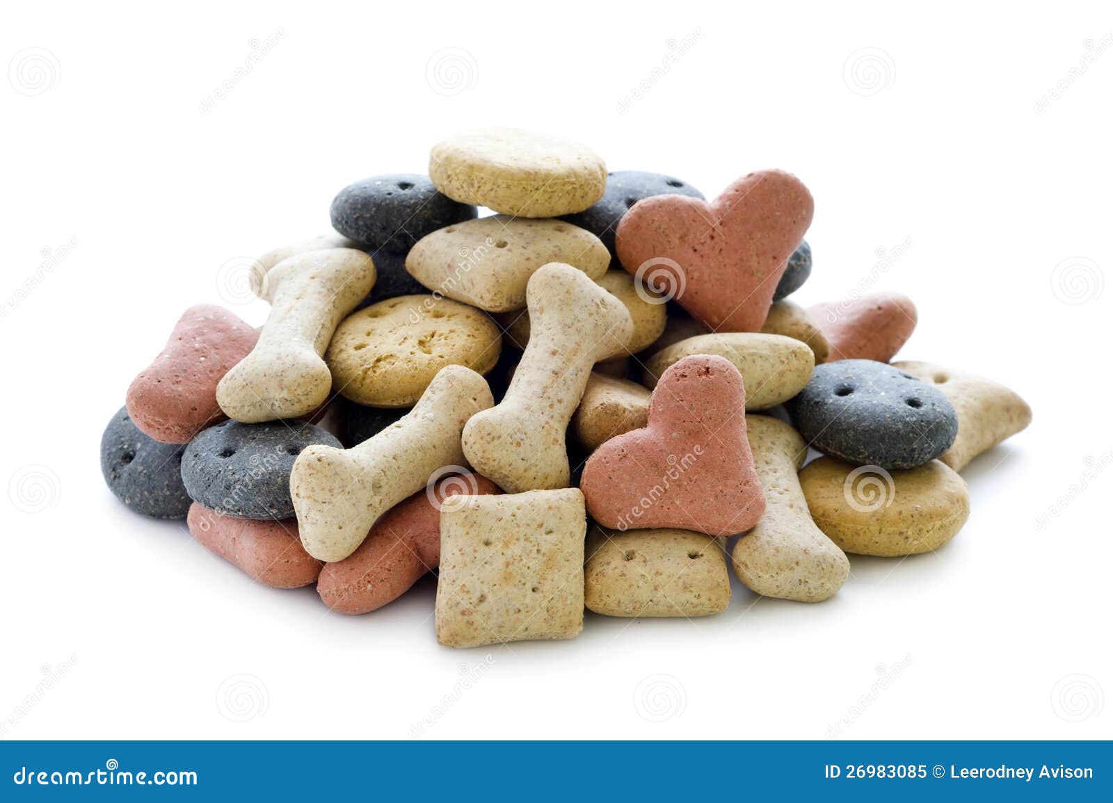Dry dog biscuits isolated stock image. Image of biscuit 26983085