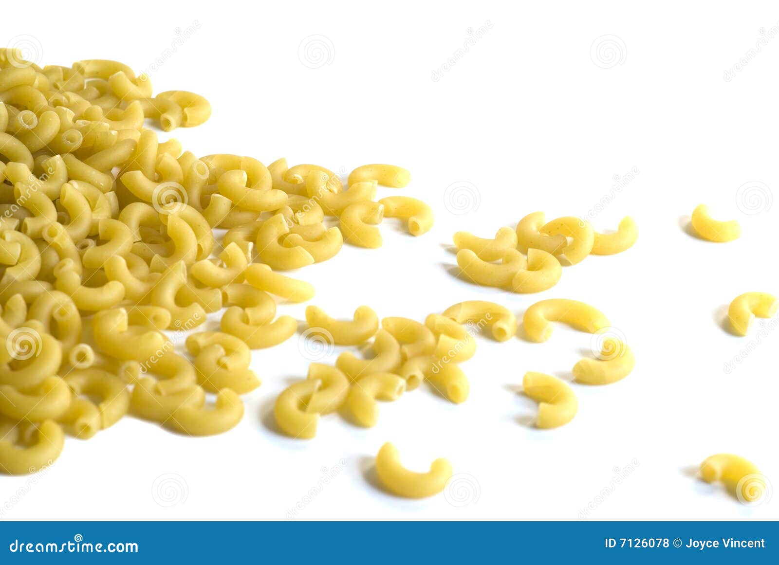 Dry elbow macaroni stock photo. Image of ingredient, pasta 7126078