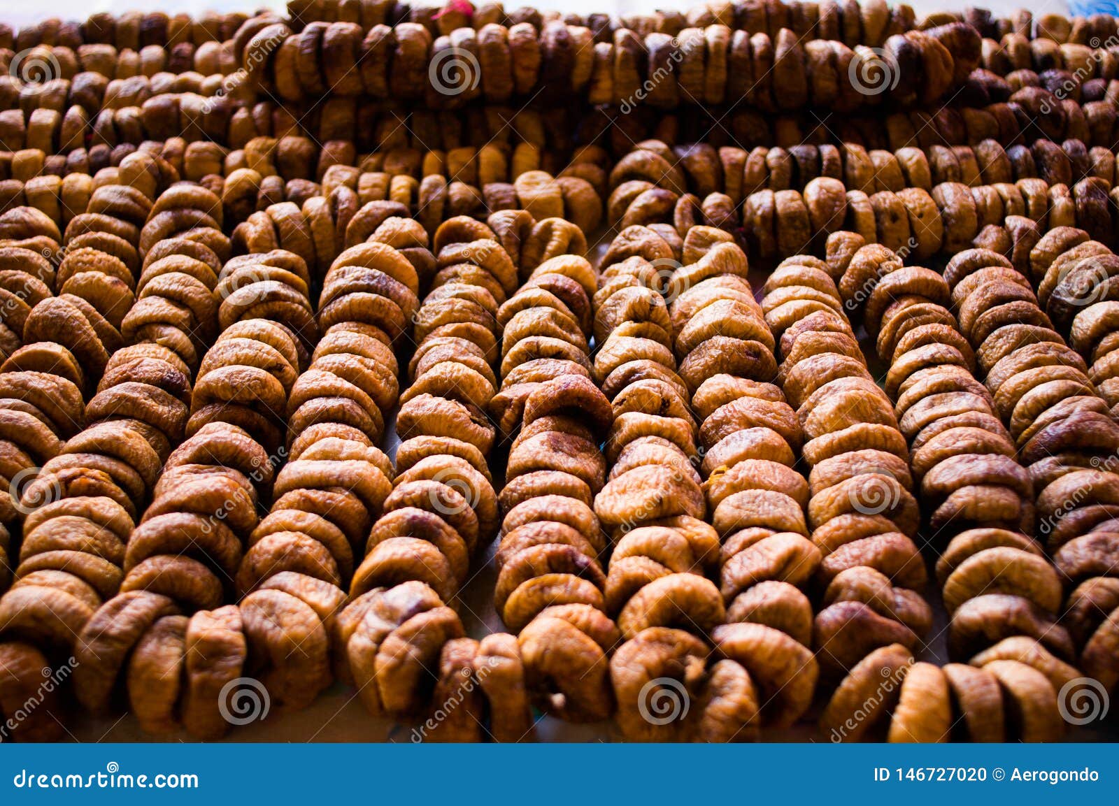 Dry Figs Displayed at Marketplace Stock Photo Image of brown, fresh