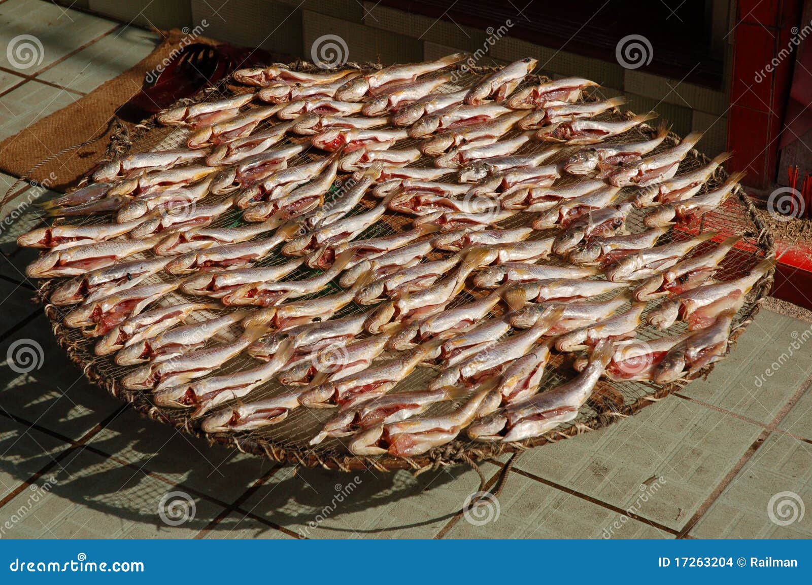 Dry fish stock photo. Image of seafood, baked, meal, delicious 17263204
