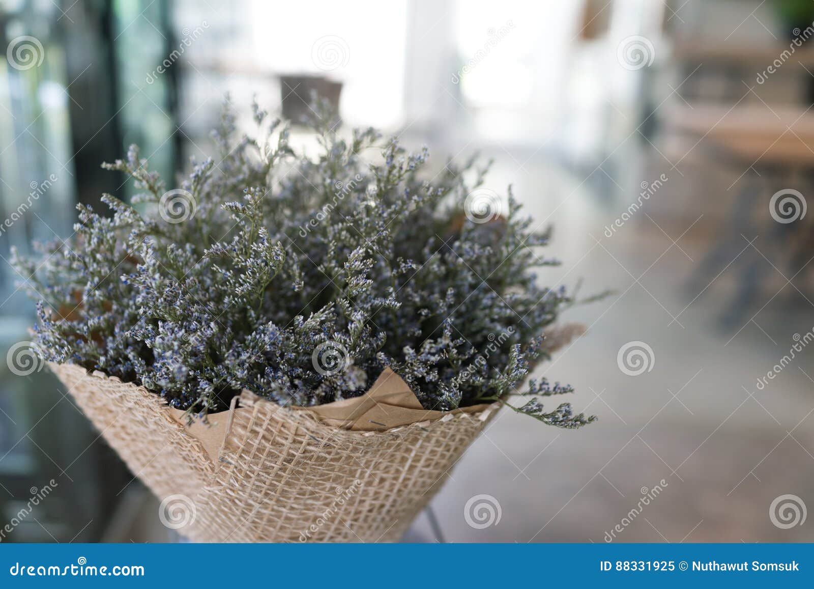Dry Flower Decoration in Coffee Shop Stock Image Image of dried, wild 88331925