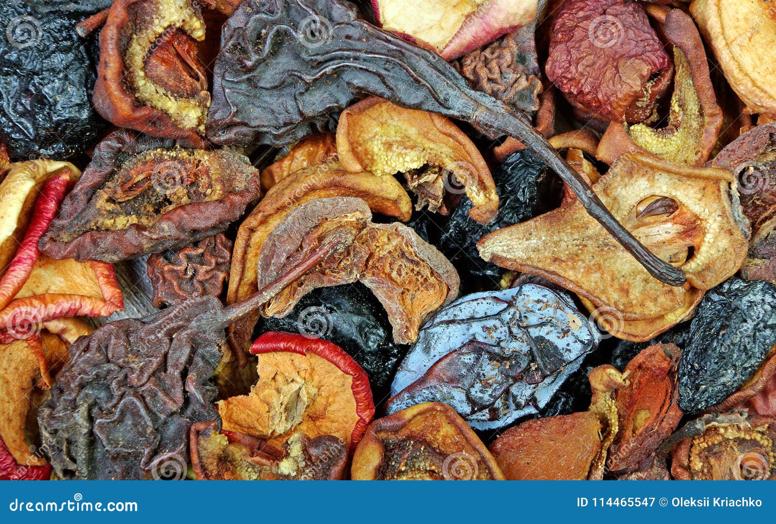 Dry Fruit Texture Background. Stock Image Image of detail, plums