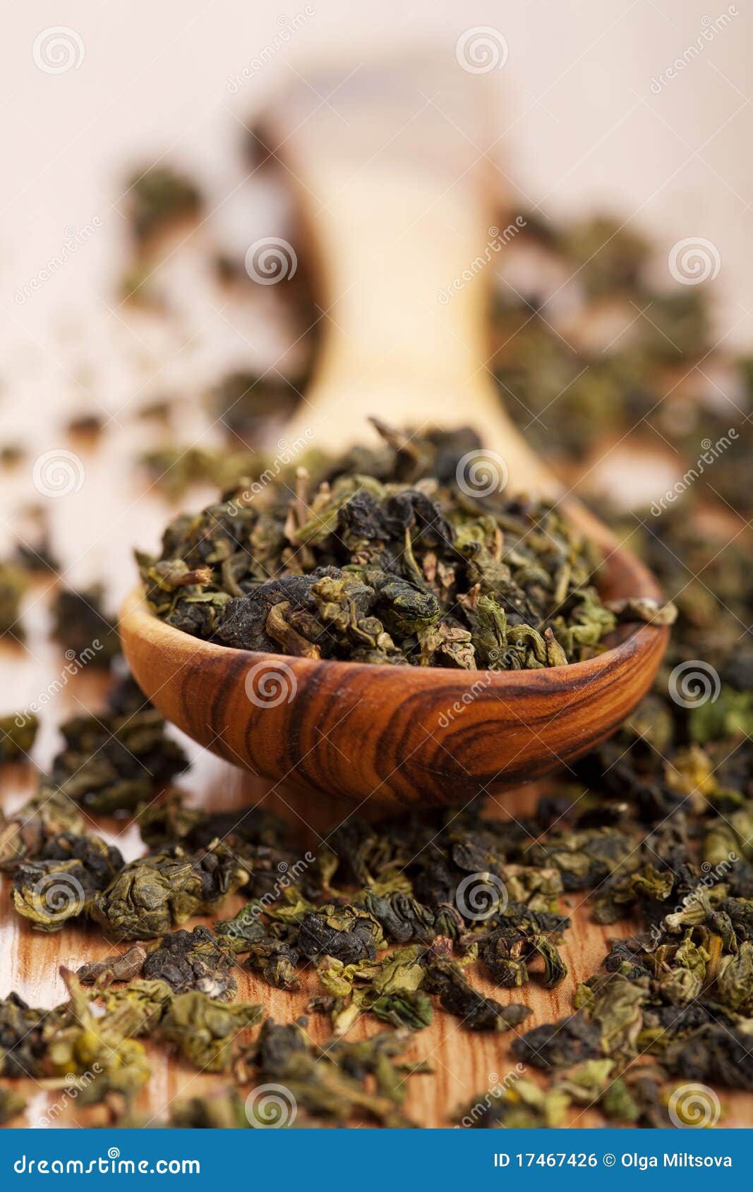 Dry green tea stock photo. Image of gourmet, health, relax 17467426