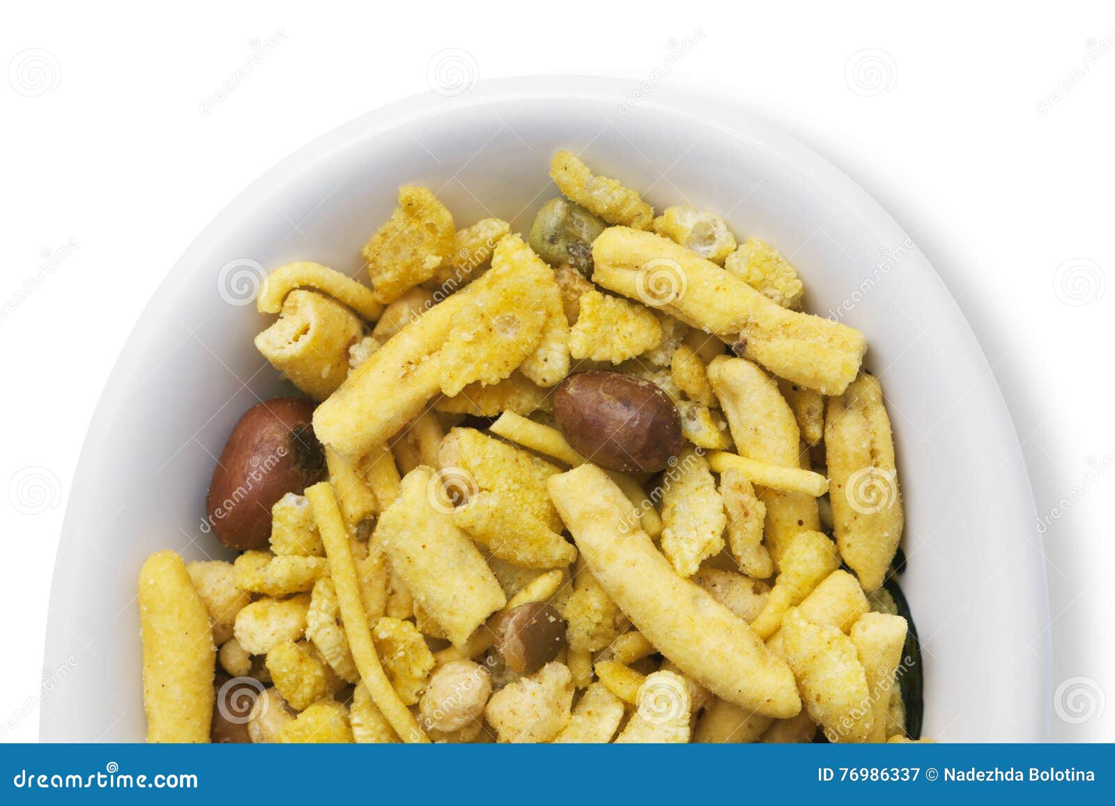 Dry Indian snack stock image. Image of closeup, oily 76986337