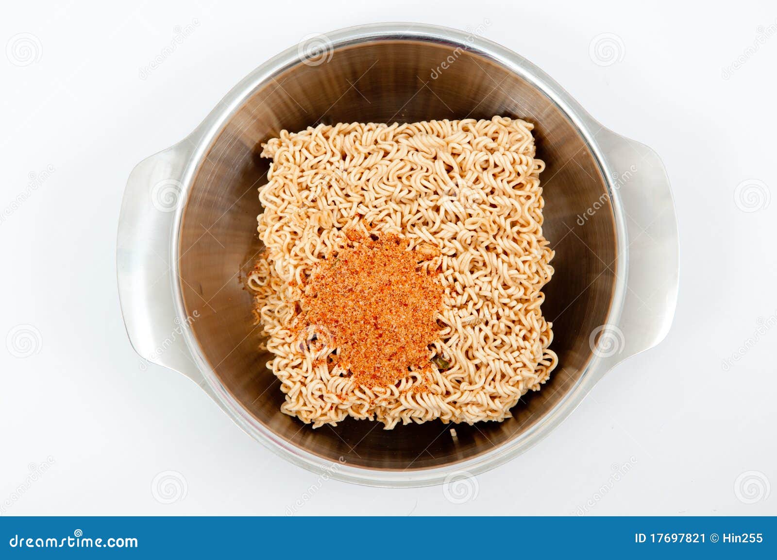 Dry Instant Noodles with Spicy Ingredient Stock Image Image of cheese