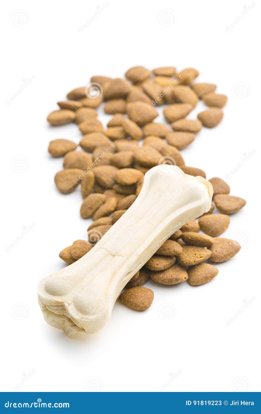 Dry kibble dog food. stock image. Image of care, feed 91819223