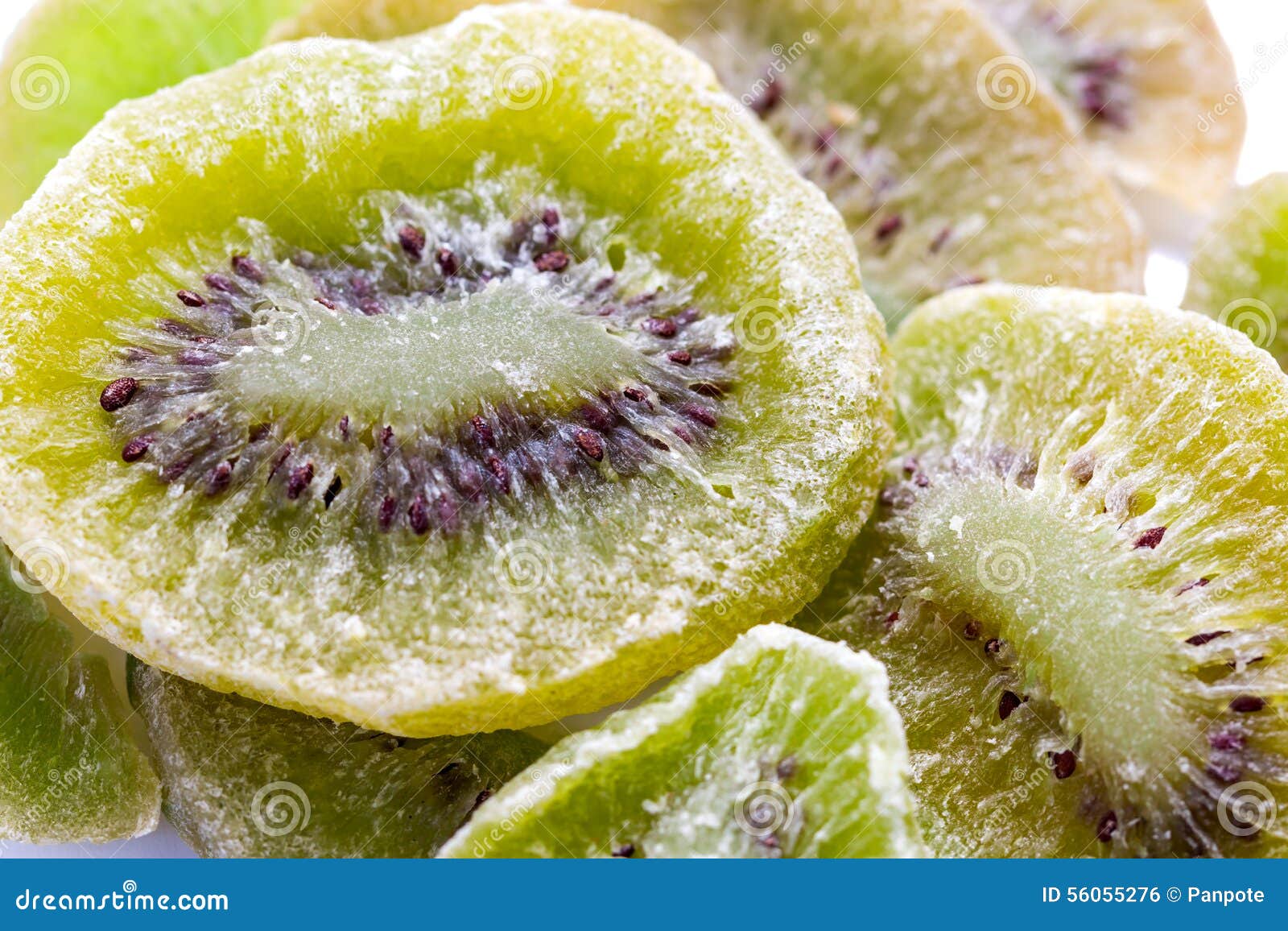 Dry kiwi stock photo. Image of food, macro, ingredients 56055276