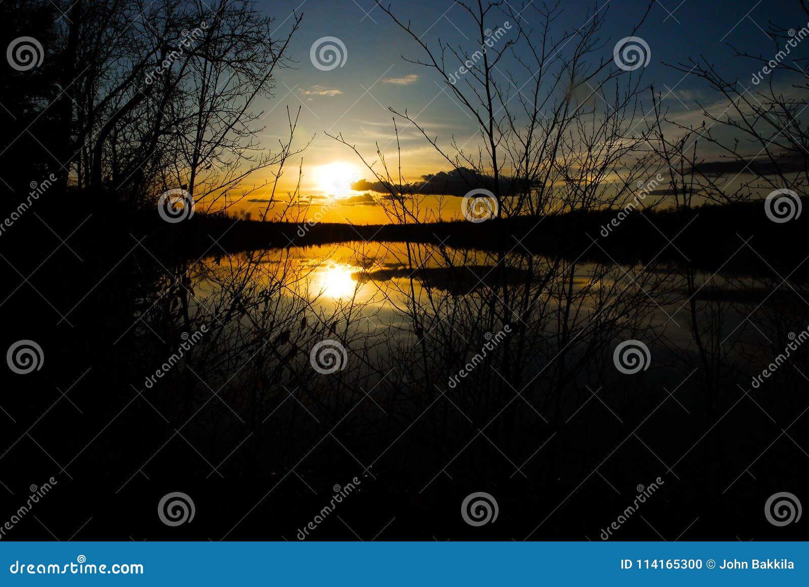 dry lake sunset vi