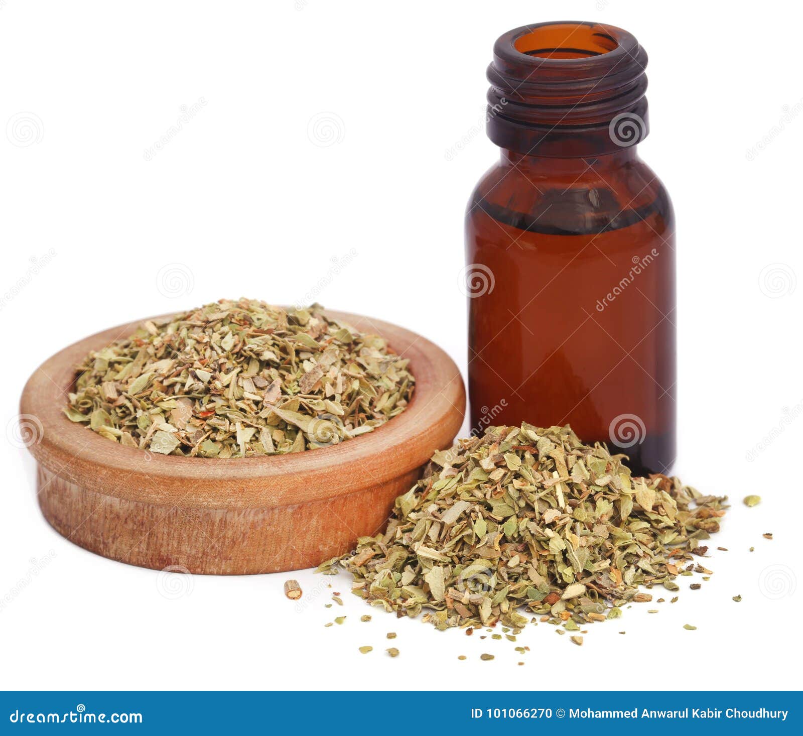 Dry Oregano and Essential Oil Stock Photo Image of cooking, natural