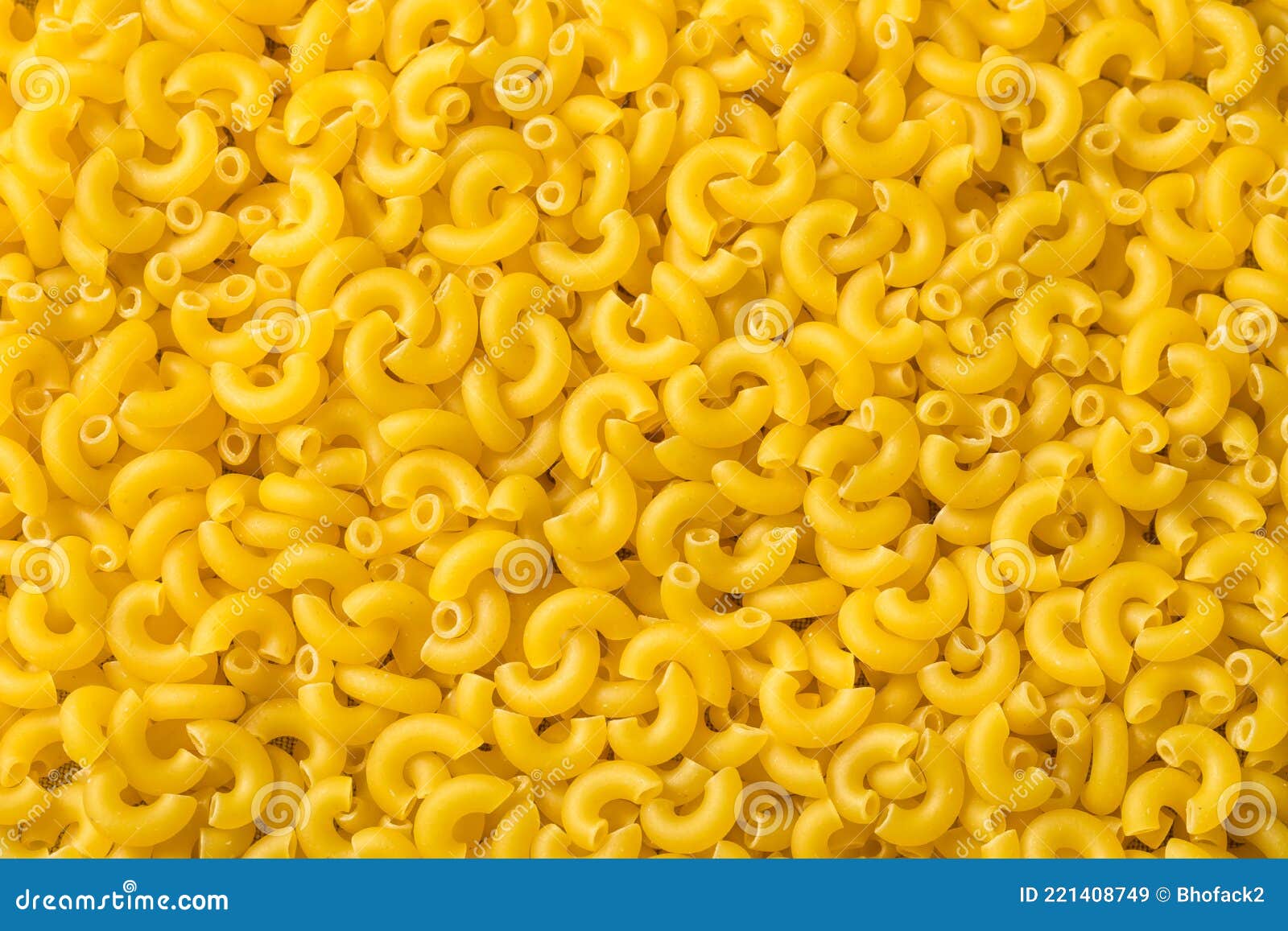 Dry Organic Elbow Macaroni Pasta Stock Image Image of cuisine, tube