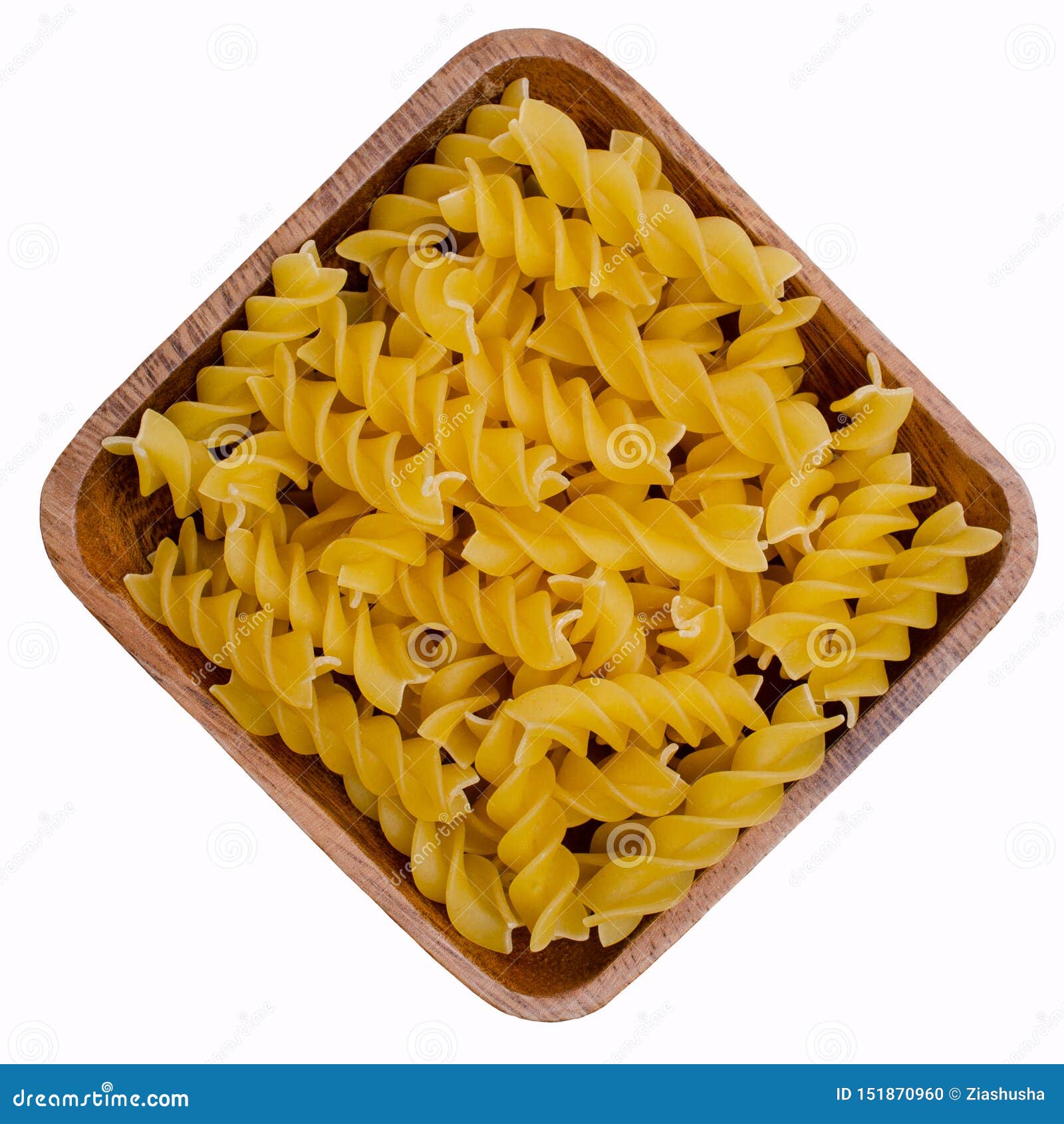 Dry pasta in a bowl stock photo. Image of food, healthy 151870960