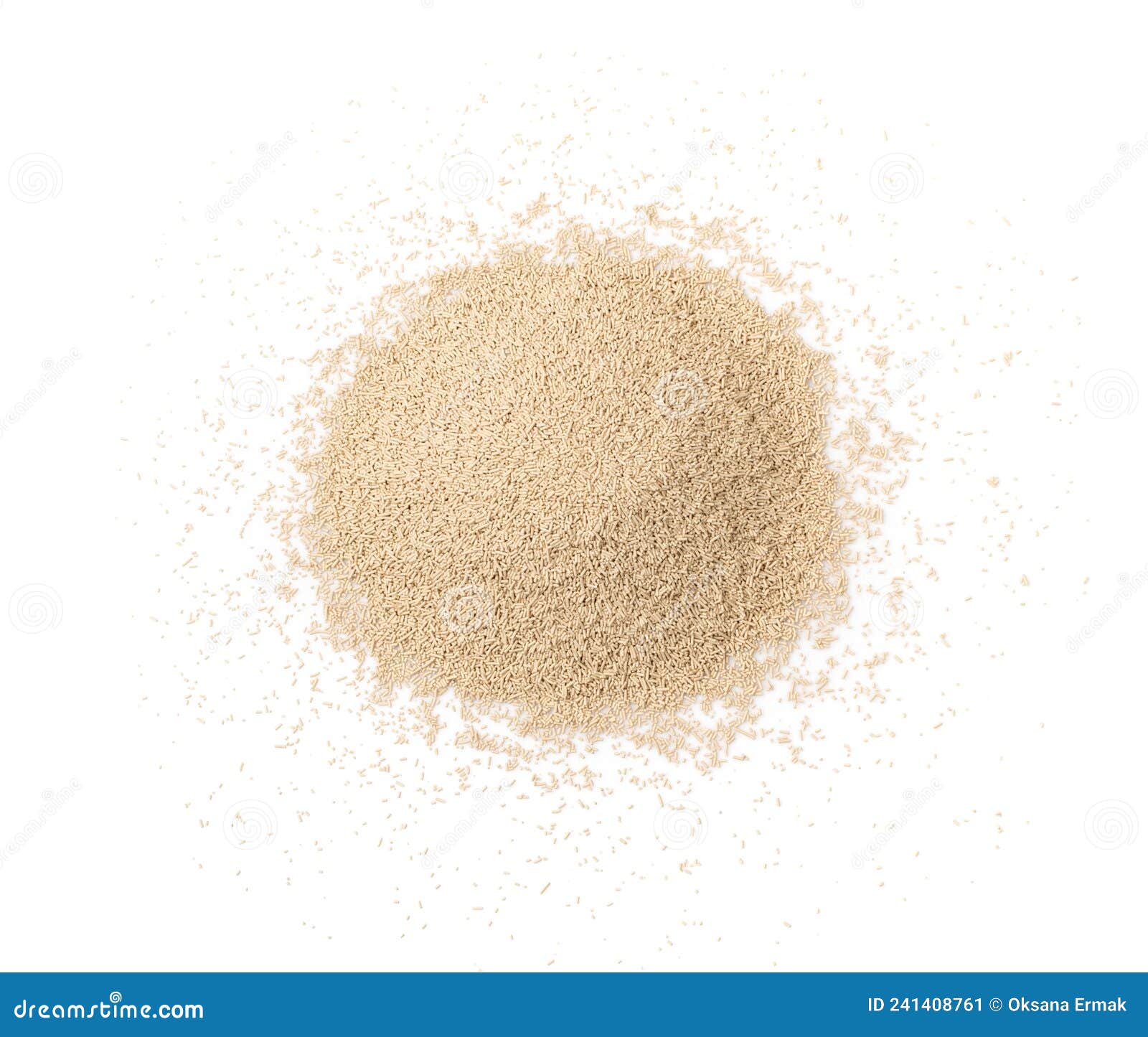 dry and raw compressed baking yeast