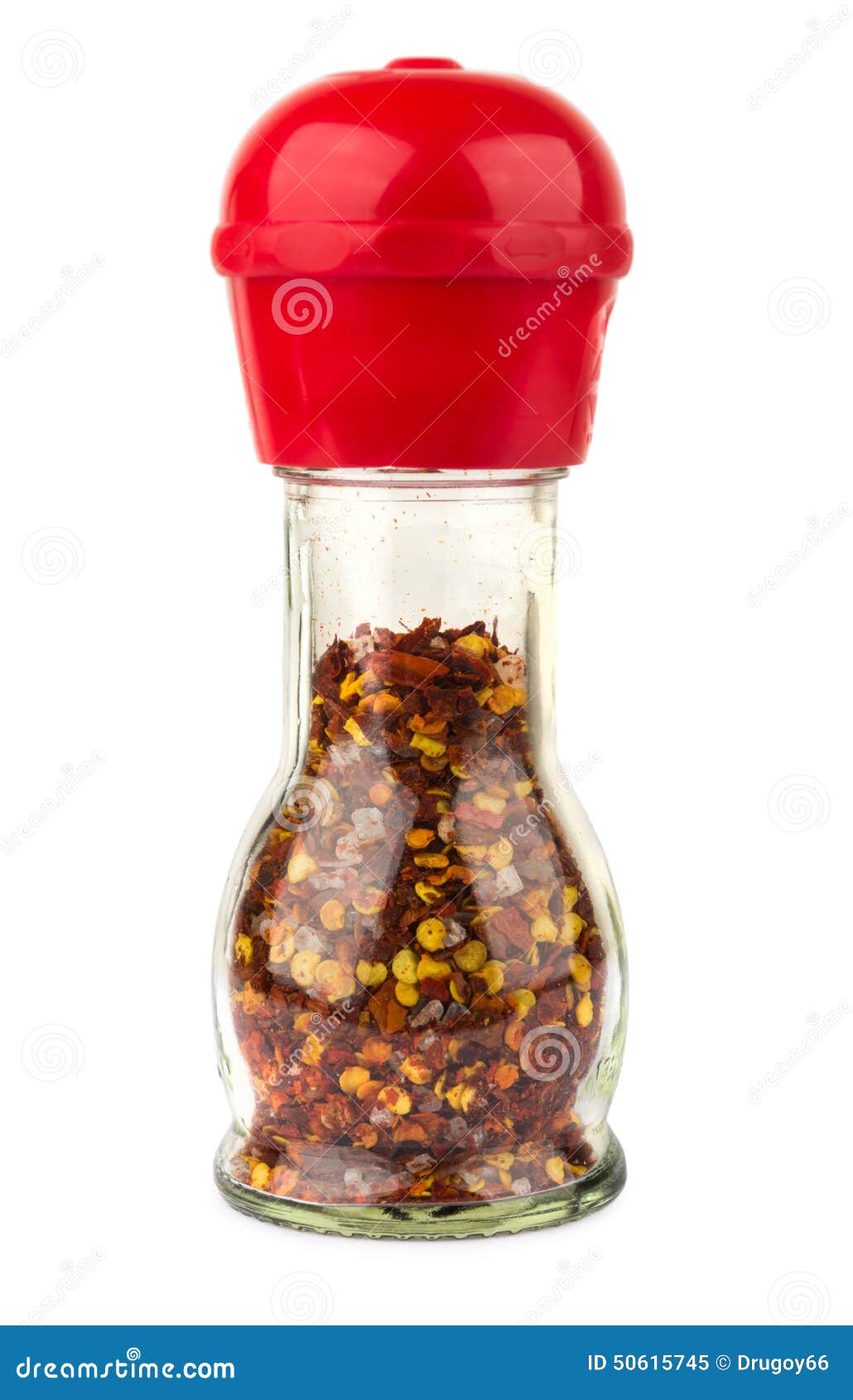 Dry Red Chili Pepper in a Glass Bottle Stock Image Image of vegetable