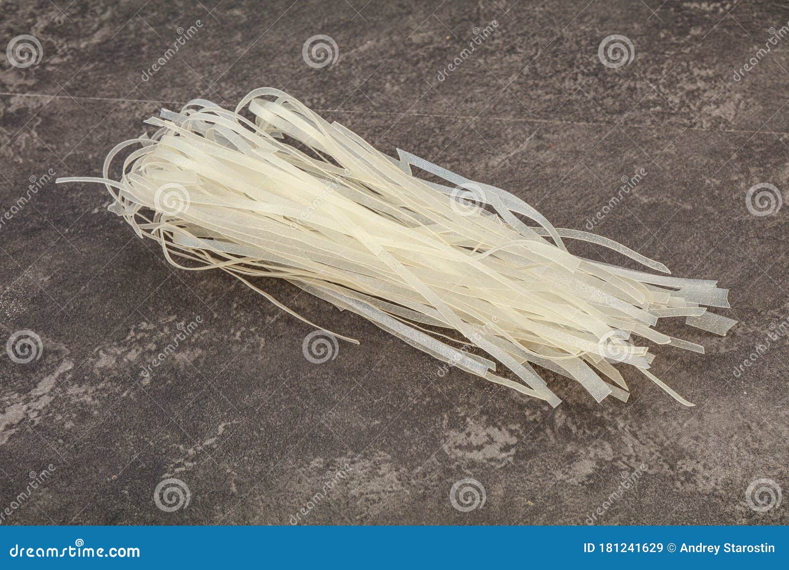 Dry Rice Noodle for Cooking Stock Image Image of background, oriental