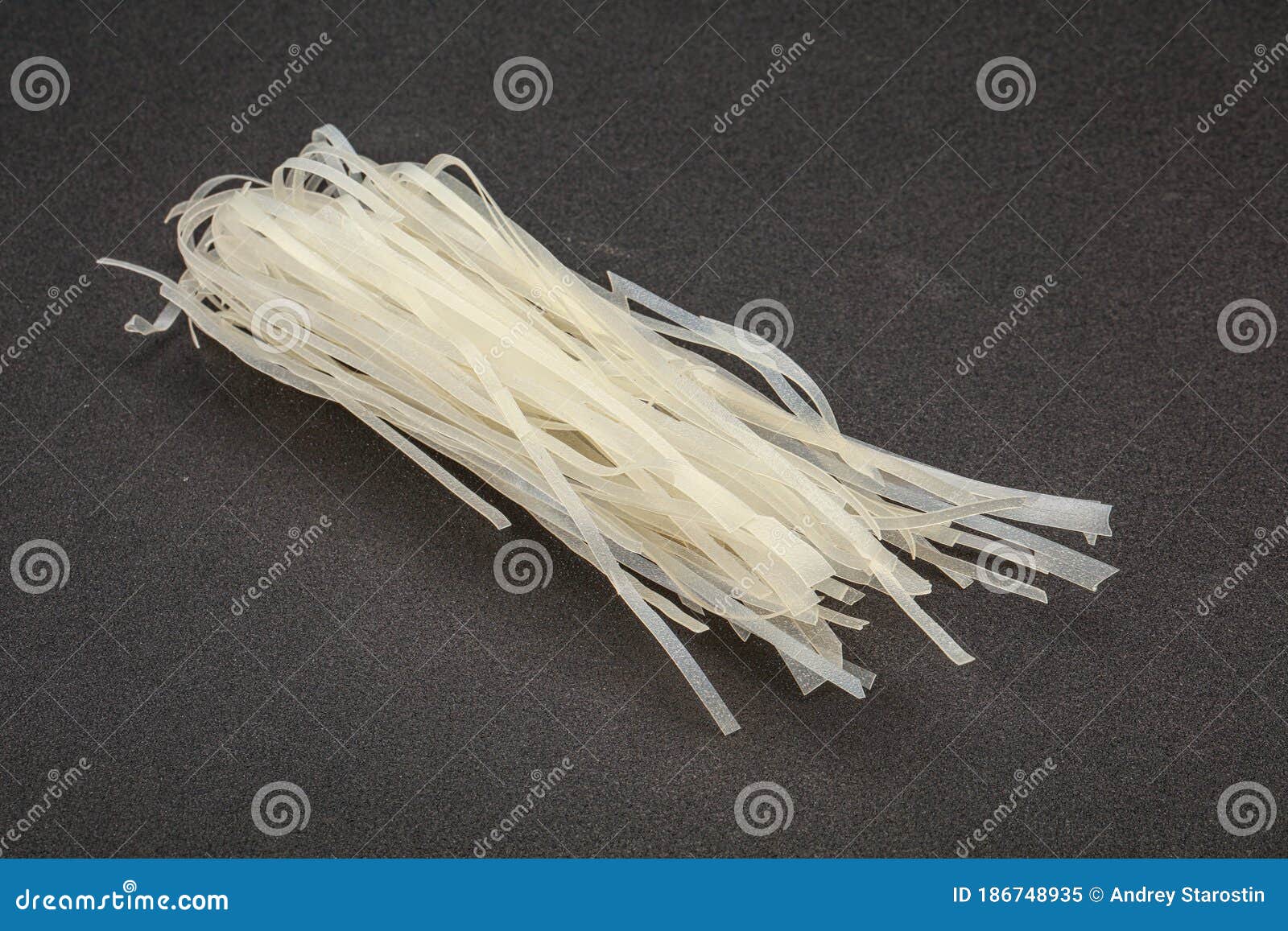 Dry Rice Noodle for Cooking Stock Image Image of rice, thai 186748935