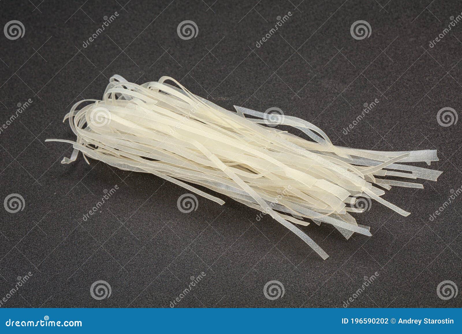 Dry Rice Noodle for Cooking Stock Photo Image of vegetarian, dinner