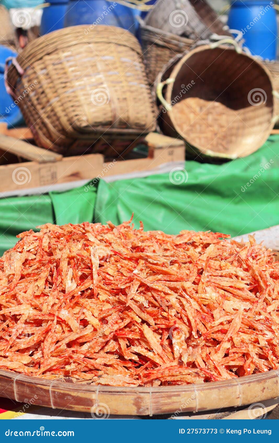 Dry seafood. stock image. Image of counter, grocery, fish 27573773