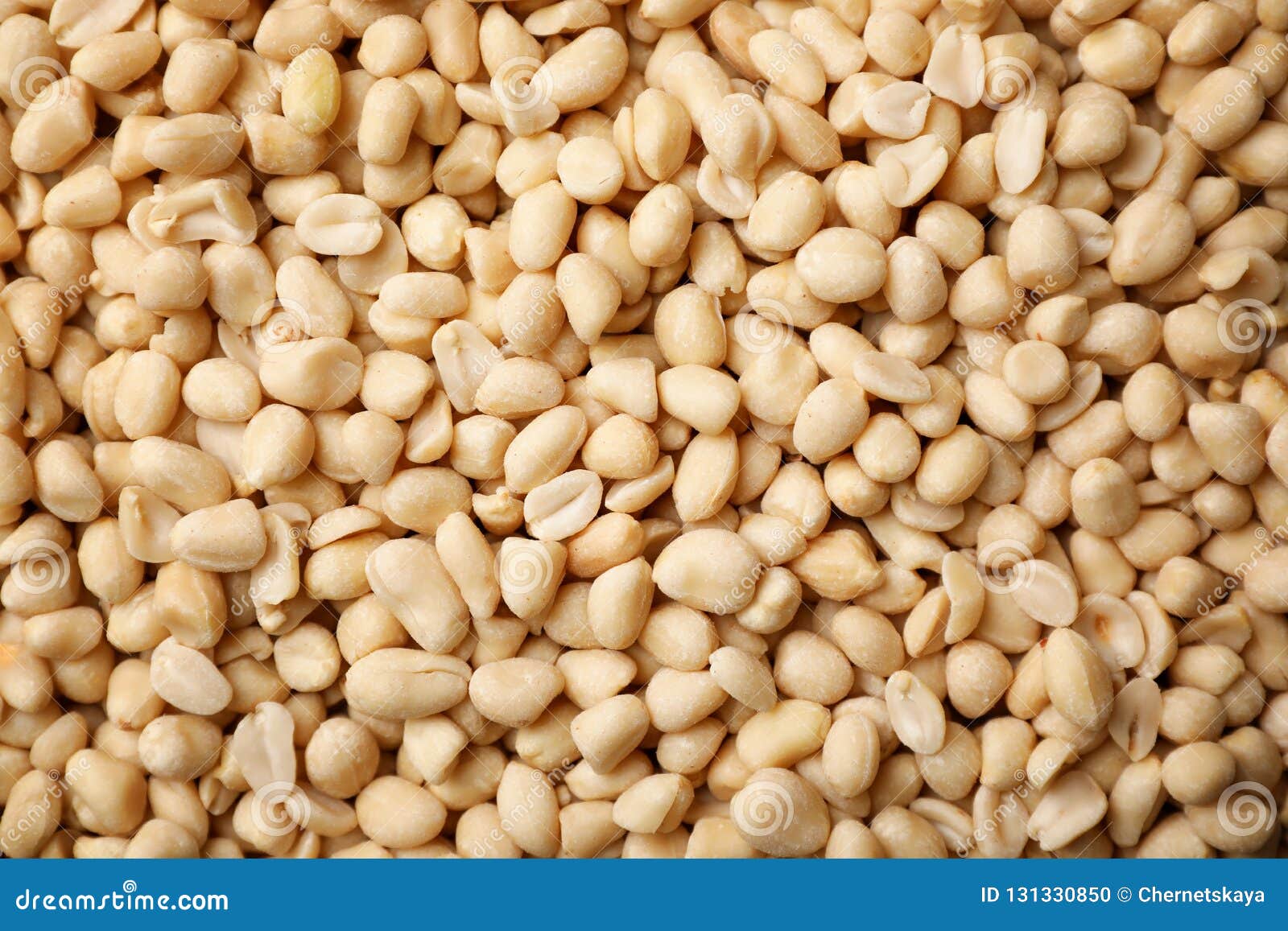 Dry Shelled Peanuts As Background, Top View Stock Photo Image of ripe