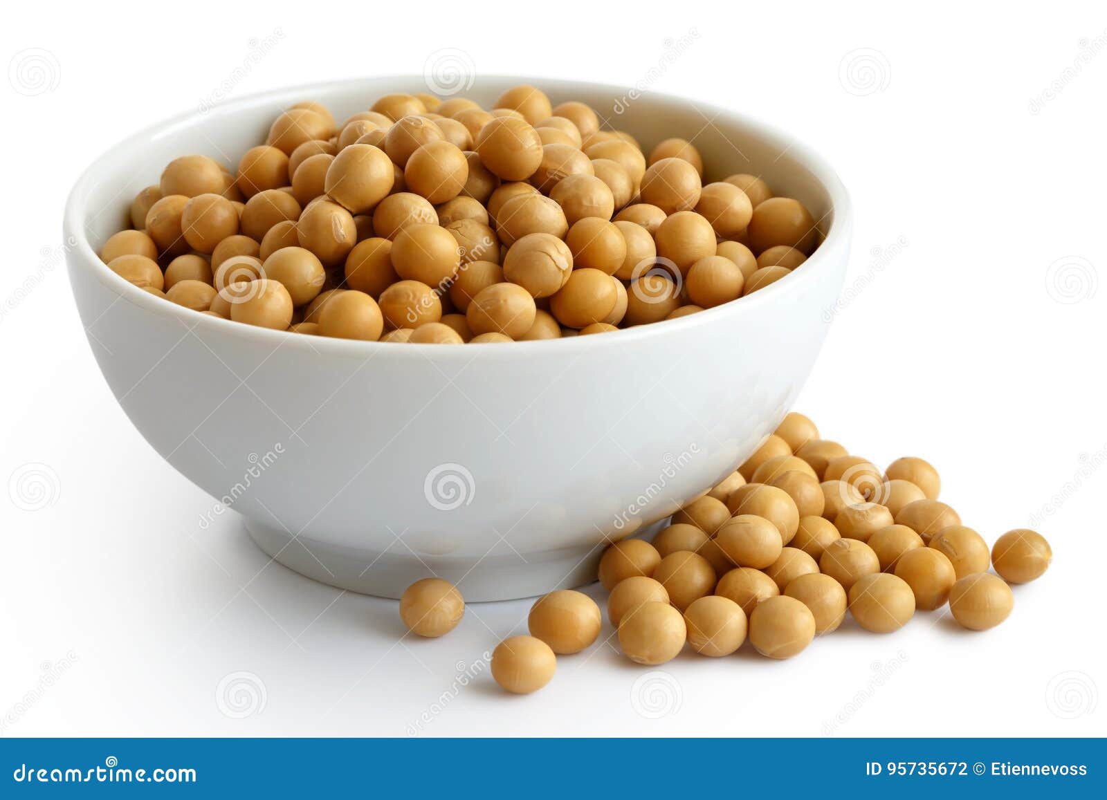 Dry soya beans stock photo. Image of ceramic, protein 95735672