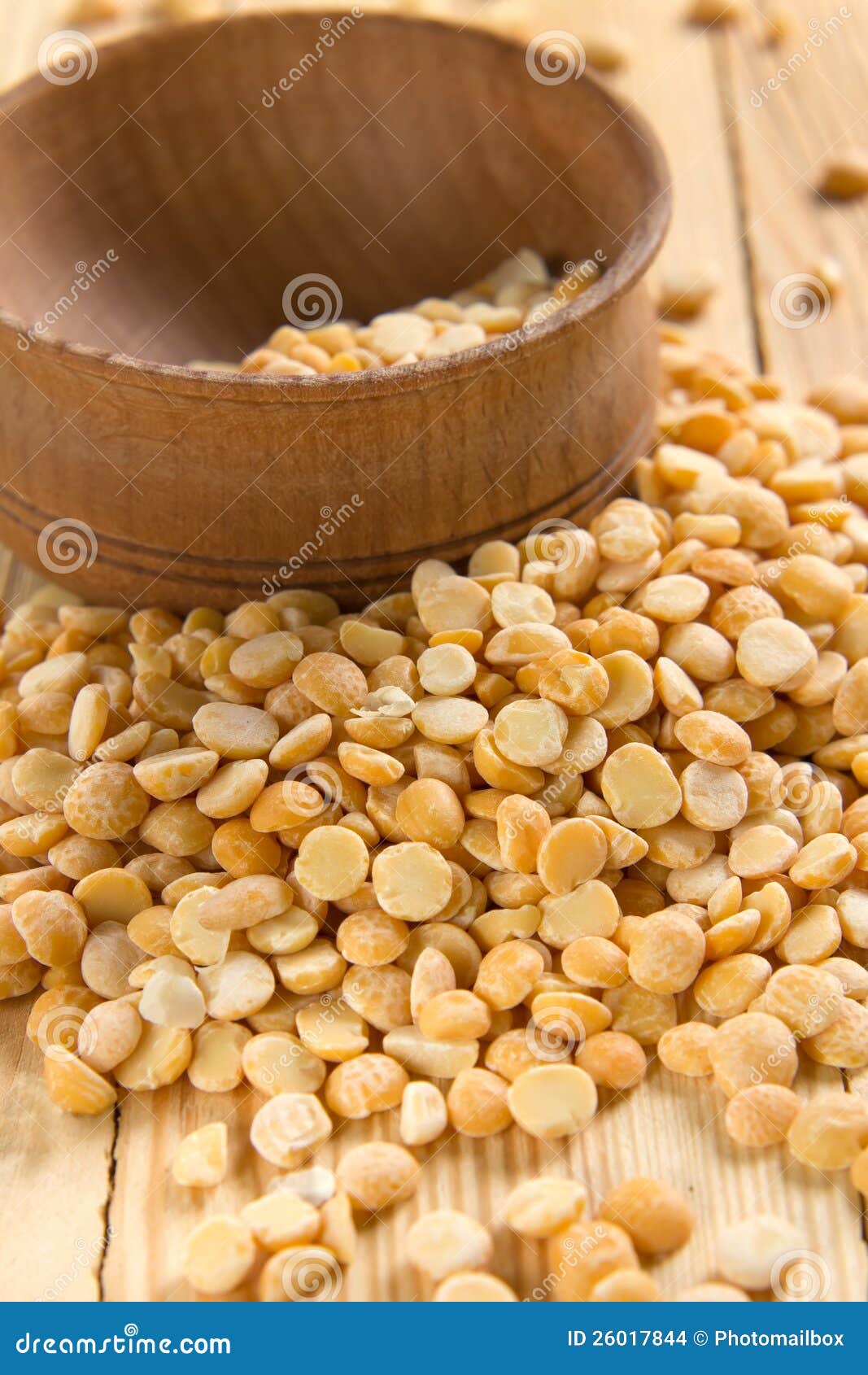 Dry split yellow peas stock photo. Image of nutrition 26017844