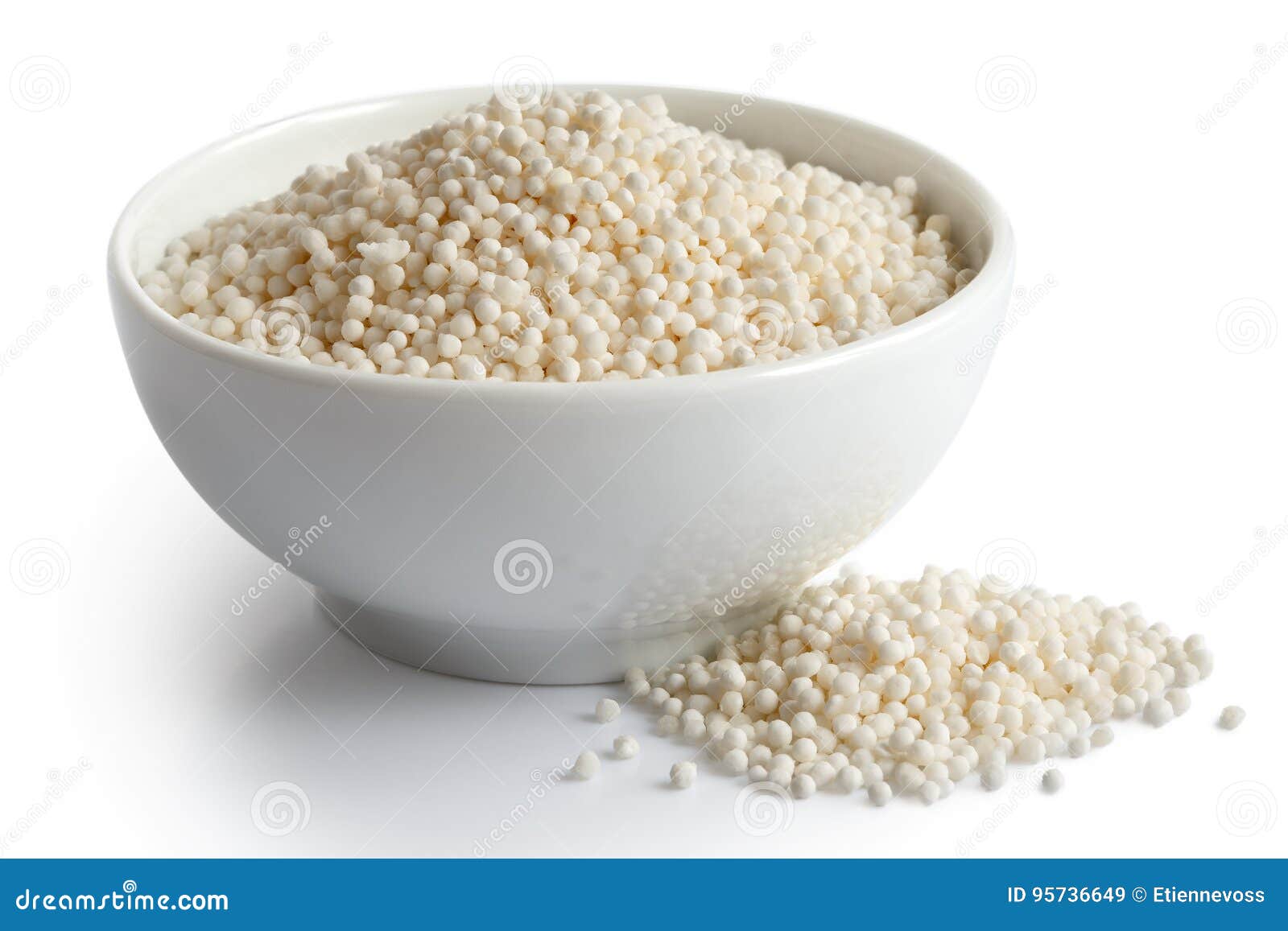 Dry tapioca pearls stock image. Image of ingredient, cassava 95736649