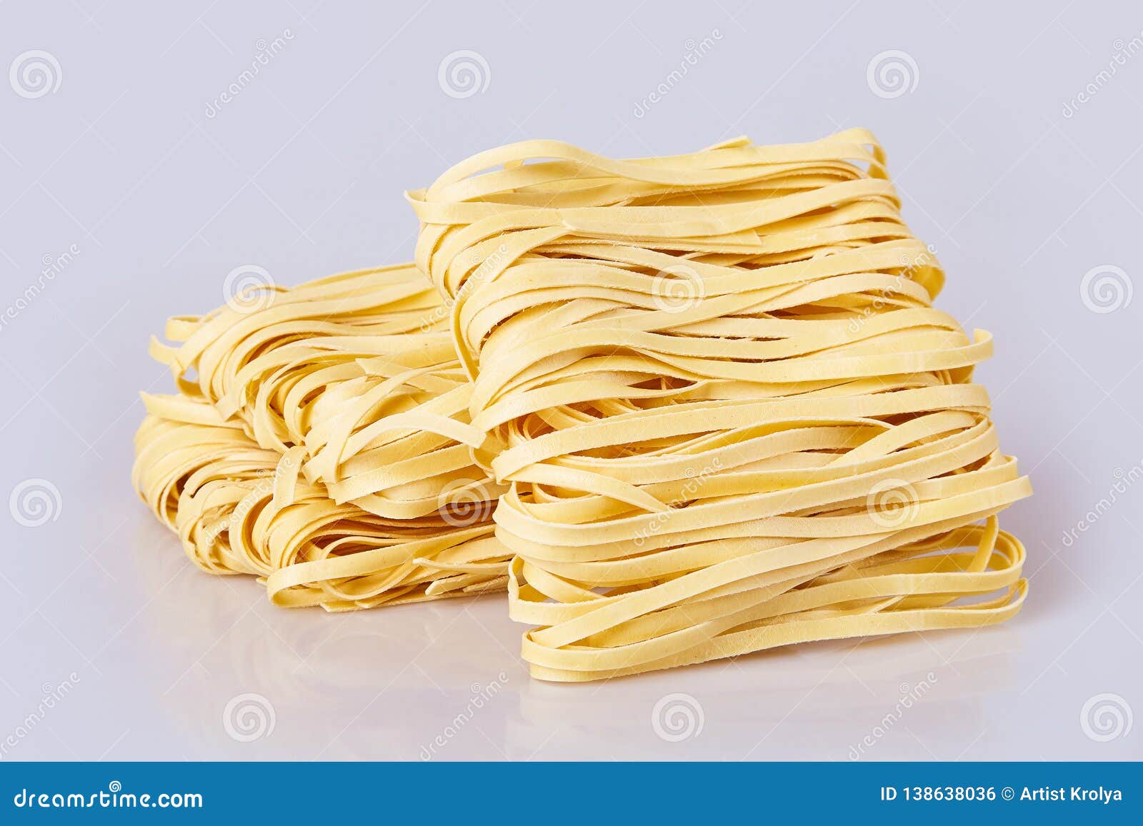 dry thick rolled noodles square . capelli d`angelo, angel`s hair - pasta.