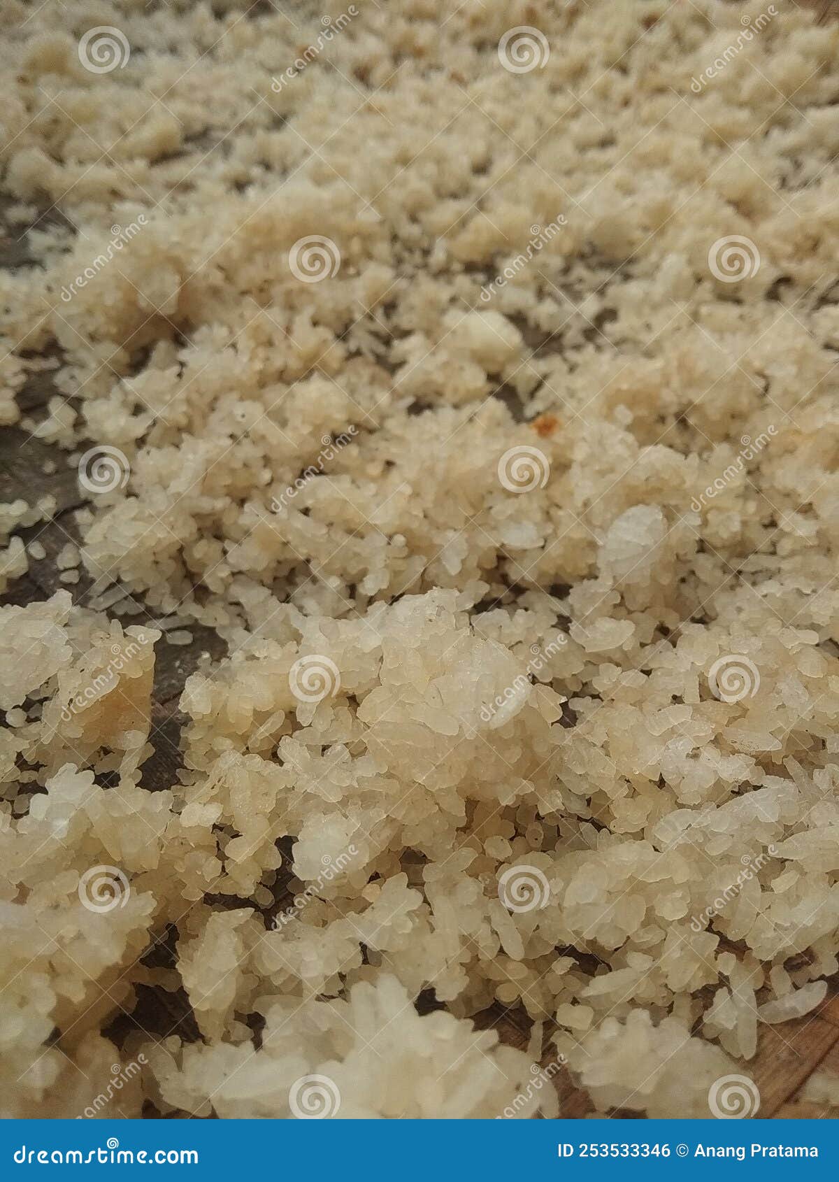 Dry white rice stock photo. Image of dish, fruit, bread 253533346