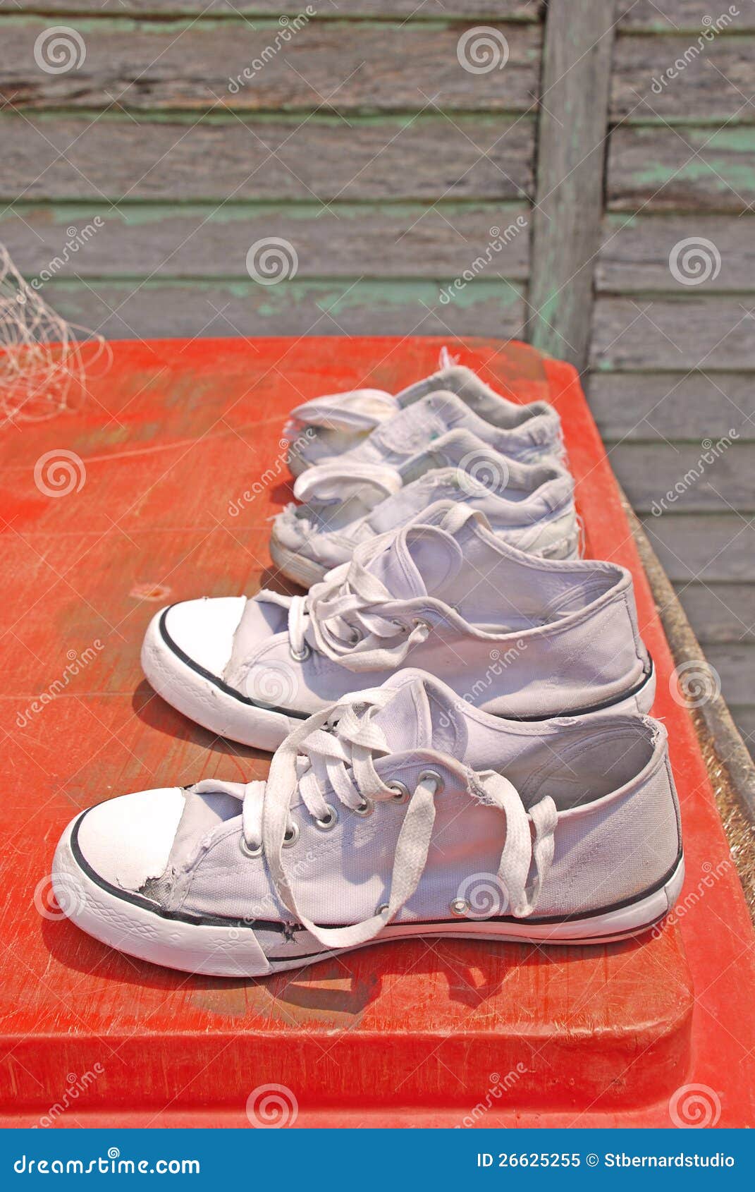 Drying Shoes outside stock image. Image of poverty, washable 26625255