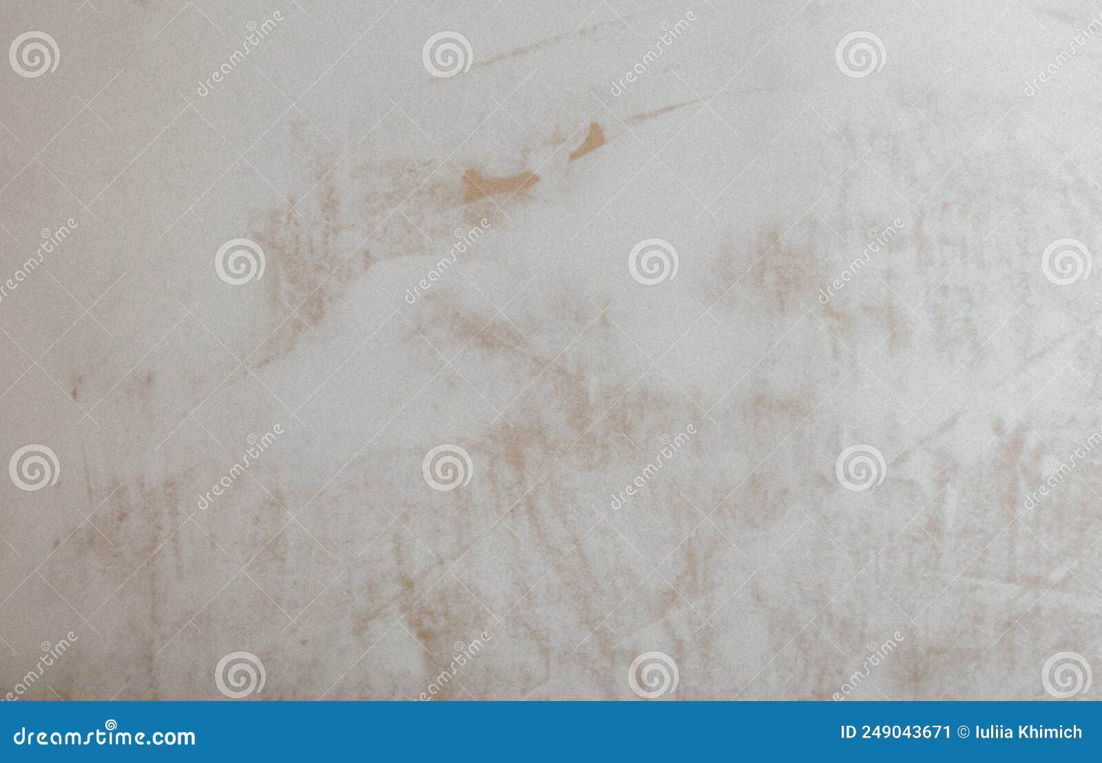 A Drywall Plastered Surface with Rough Brush Strokes Texture. Paint