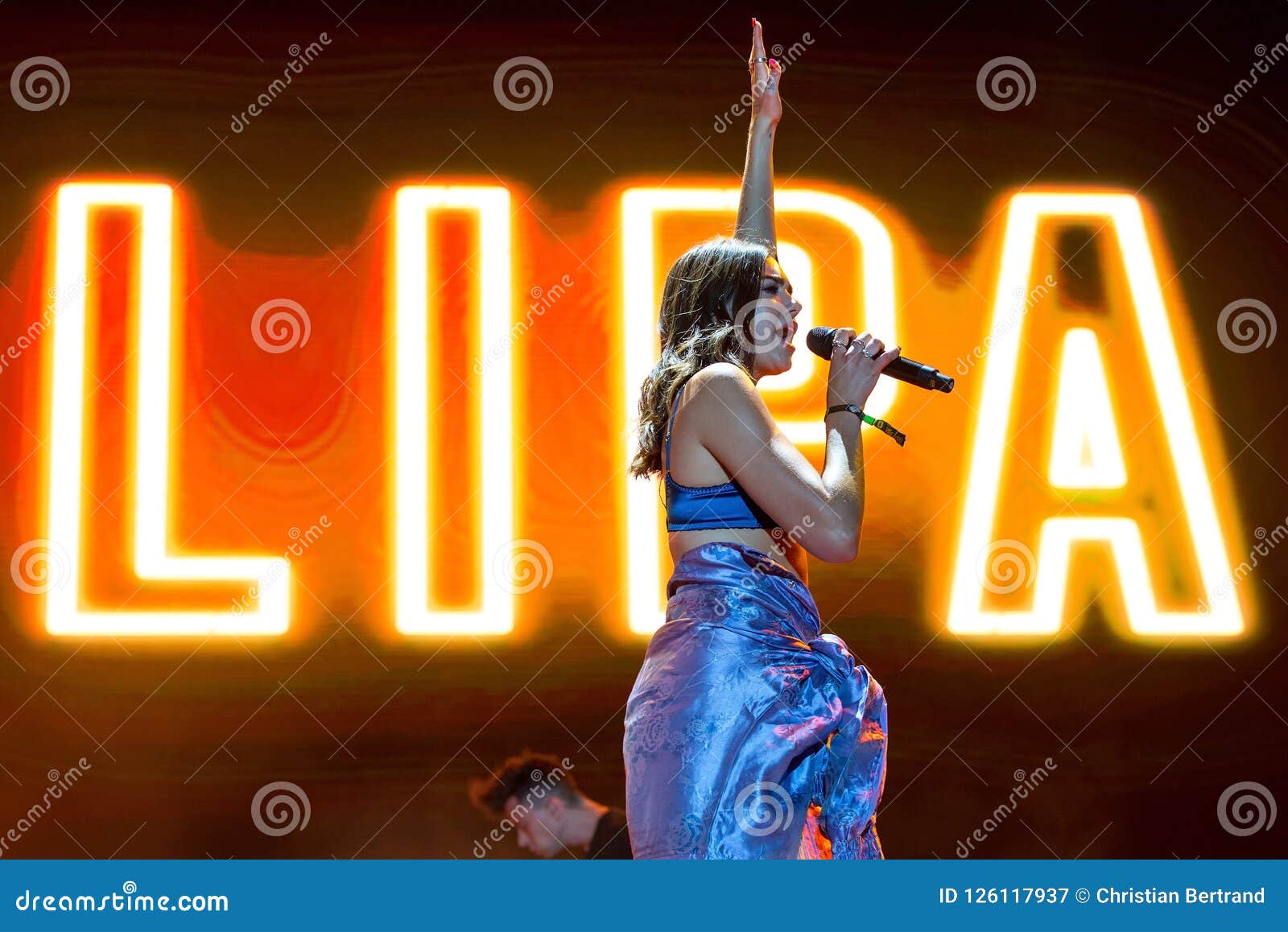 Dua Lipa Pop Music Band Perform in Concert at FIB Festival Editorial Stock  Photo - Image of young, beautiful: 126118363