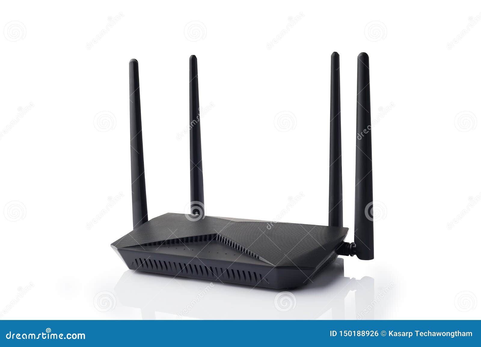 dual band router or wireless ac router for home ,network wireless media gateway on the white background  .computers and