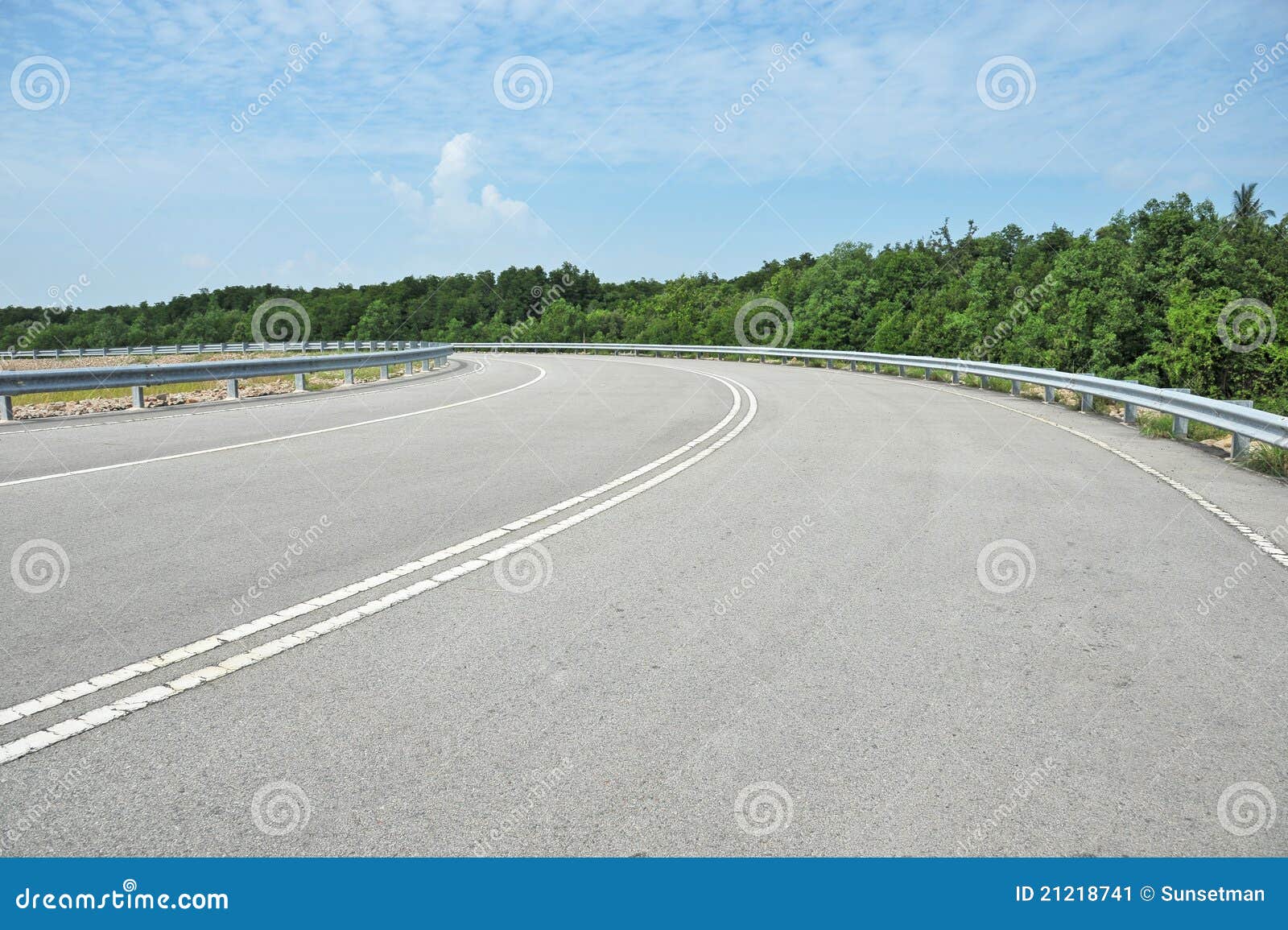 Dual Carriage Highway Stock Image Image 21218741