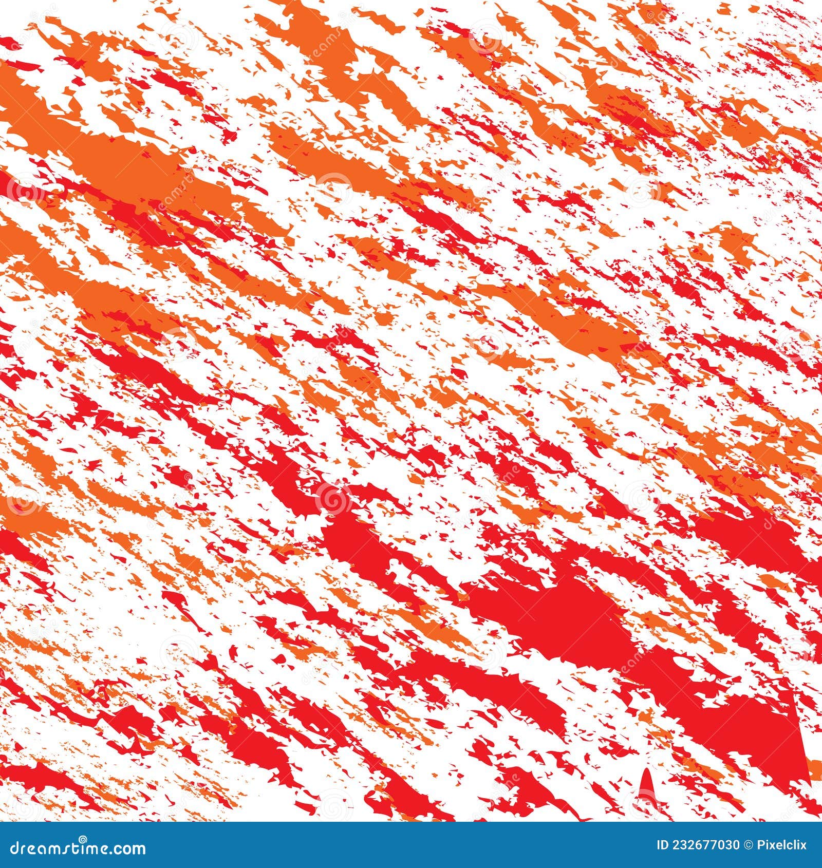 Dual Color Red Paint Spray Texture Effect EPS 10 Vector. Stock