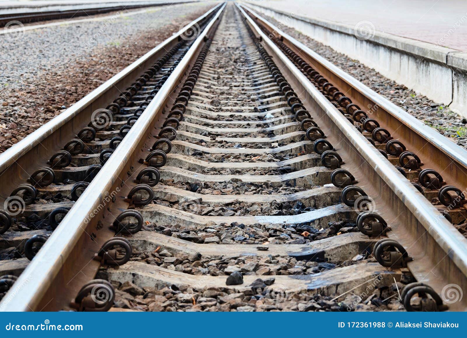 Dual Gauge Or Mixed-gauge Tracks Example Allows Passage Of Trains Of ...