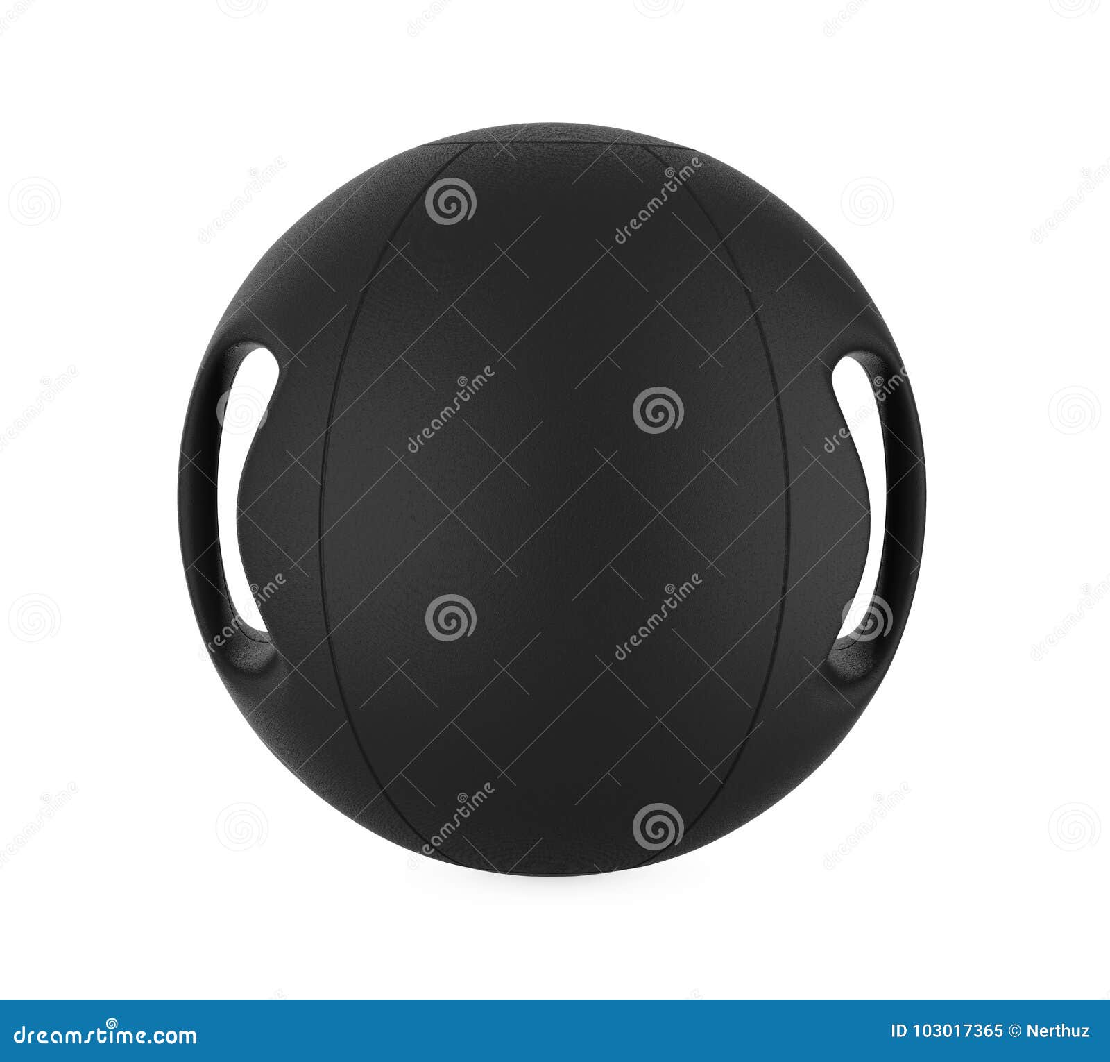 Medicine Ball Floor Press. Laying Chest Passes RoyaltyFree Cartoon