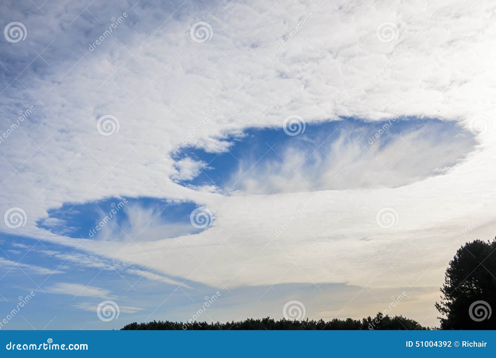 dual hole punch cloud