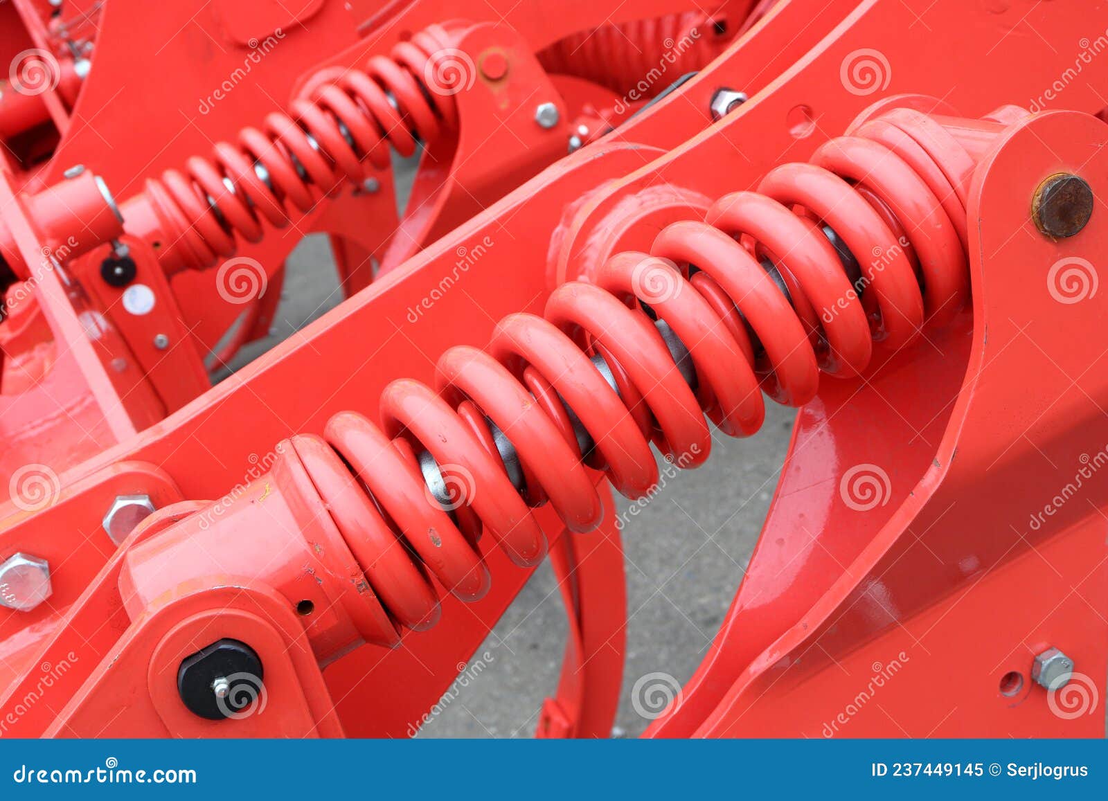 Dual suspension spring stock image. Image of plant, compression 237449145
