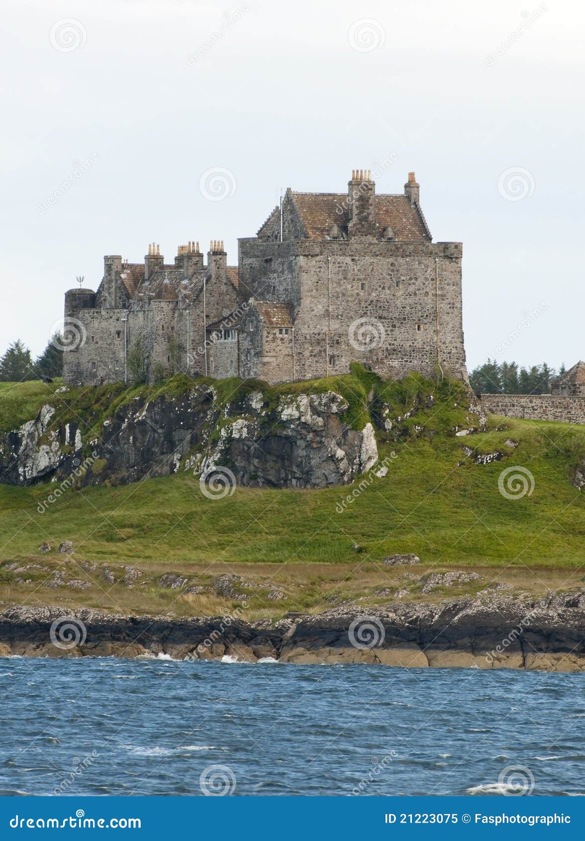 Duart Castle on the Isle of Mull Stock Image Image of royalty, castle